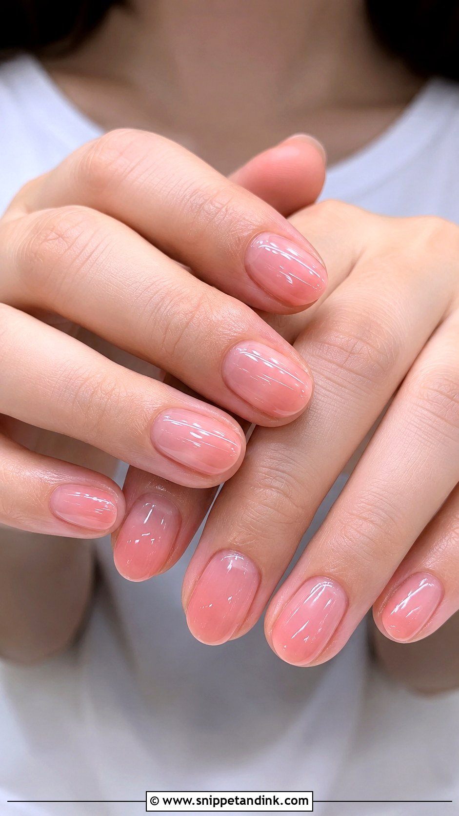 Pink Jelly Wedding Guest Nails - Snippet and Ink - 20 Pink Wedding Guest Nails