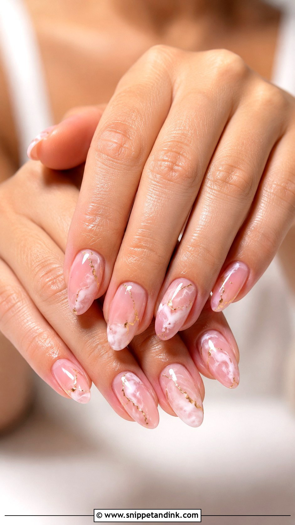 Pink Marble Wedding Nails - Snippet and Ink - 20 Pink Nails for Wedding