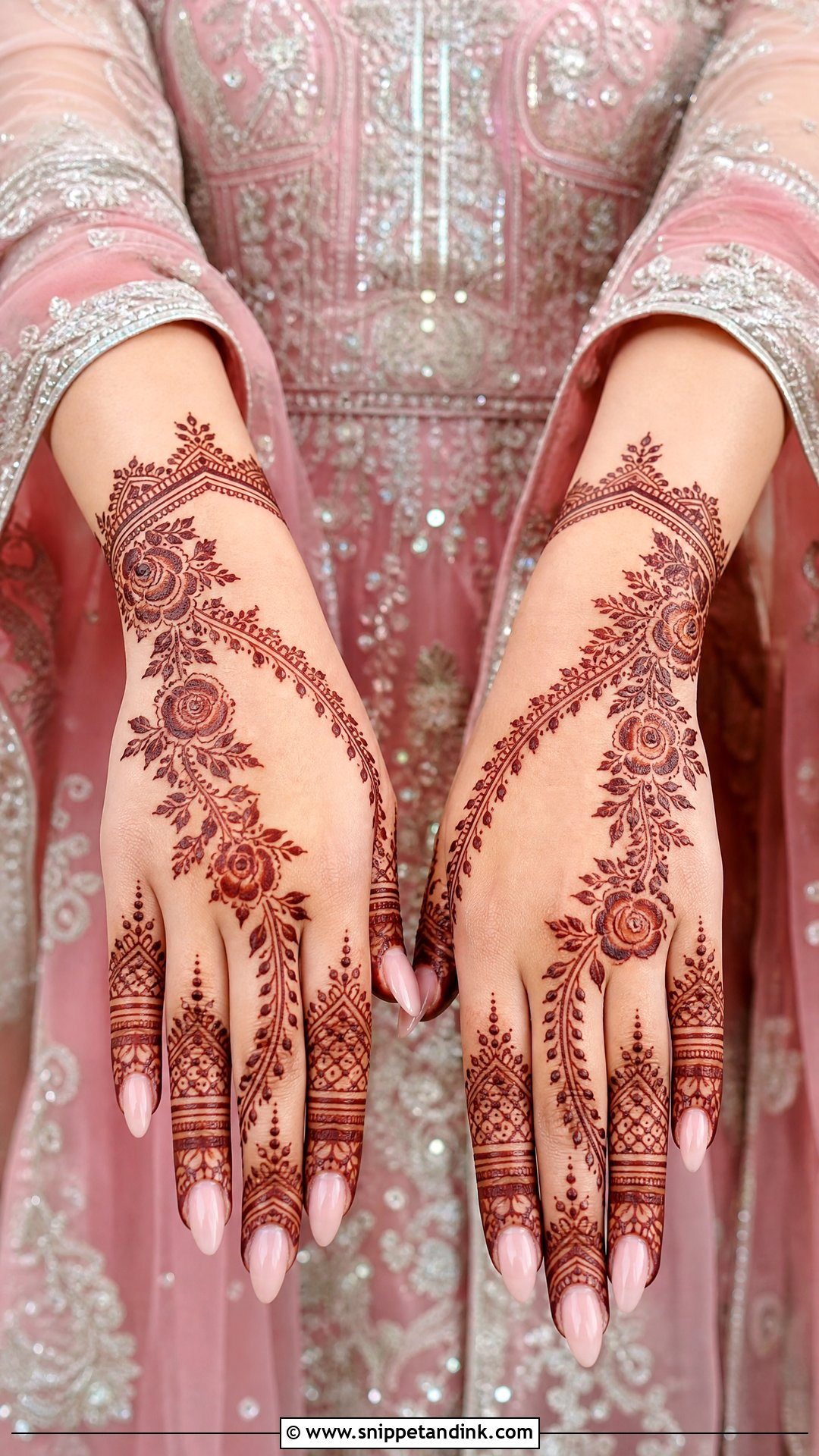 Pink Mehendi Lehenga For Bride - Snippet and Ink - 25 Mehendi Dress for Bride Ideas