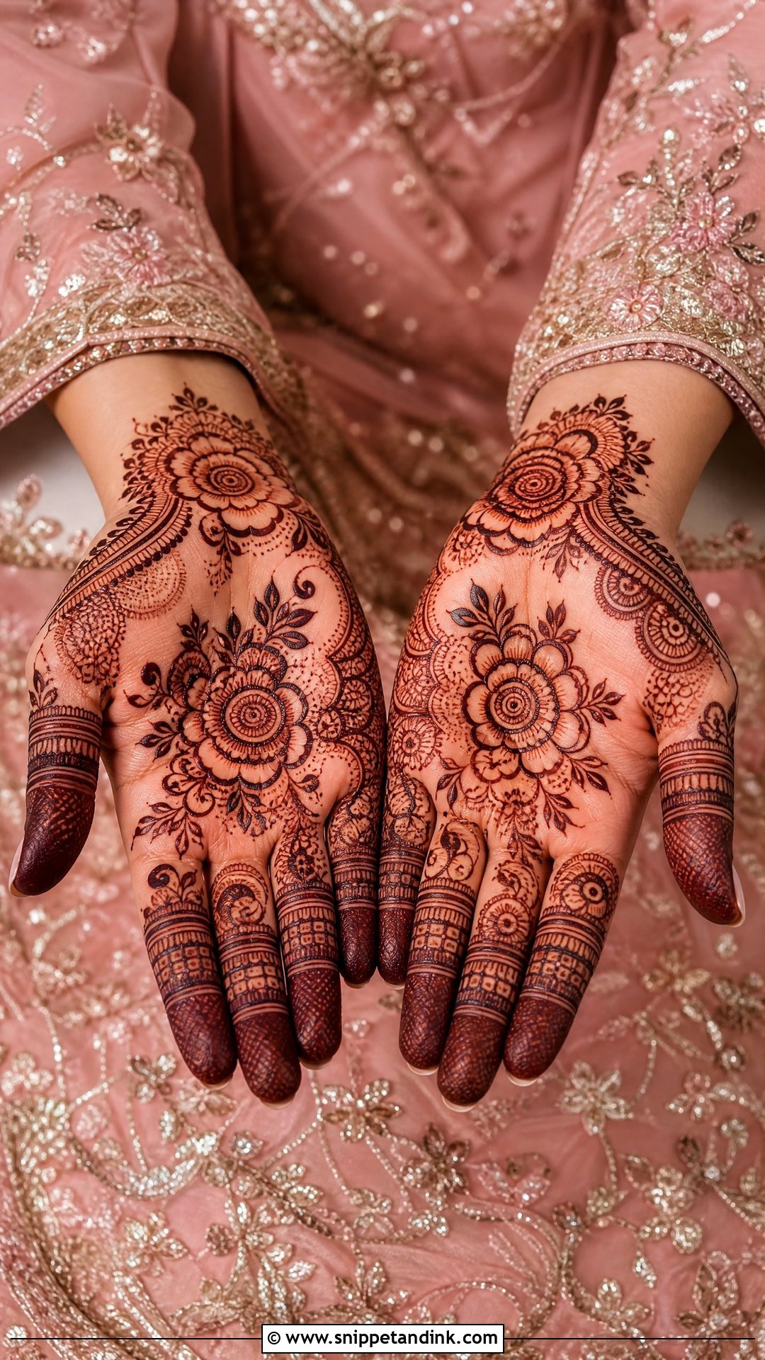 Pink Mehendi Lehenga For Bride - Snippet and Ink - 20 Mehendi Outfit Brides Mehndi Dress Ideas