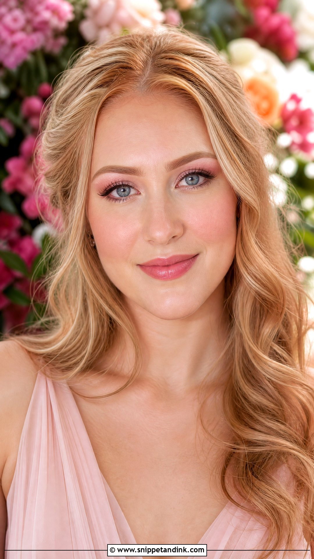 Pink Morning Wedding Makeup - Snippet and Ink - 20 Morning Wedding Makeup Ideas