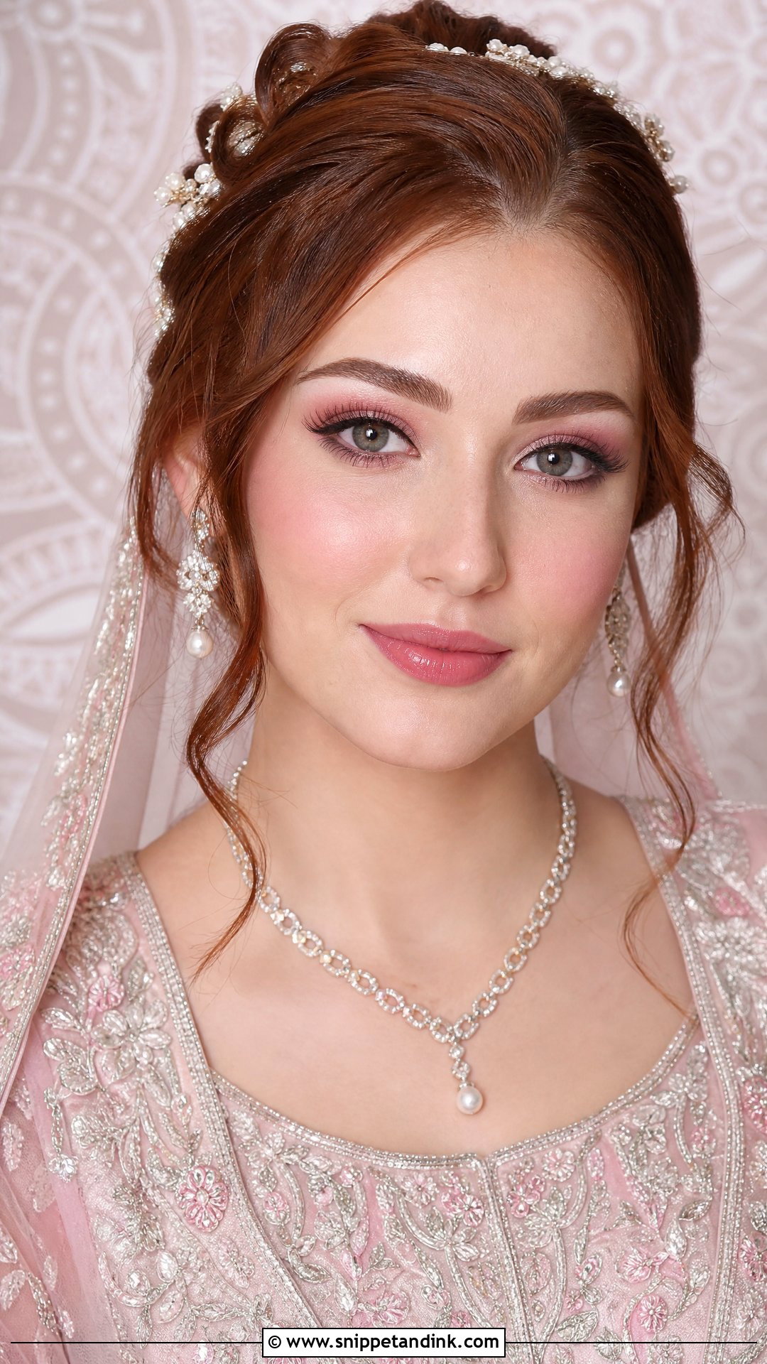 Pink Nikkah Bridal Makeup - Snippet and Ink - 20 Nikkah Bridal Makeup Looks