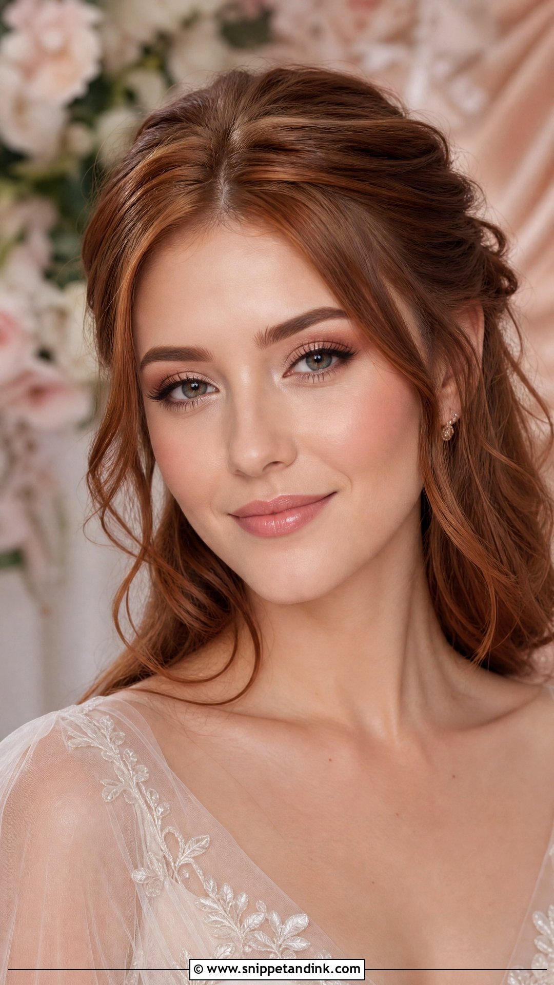 Pink Nude Bridal Makeup - Snippet and Ink - 20 Nude Makeup Looks for Wedding