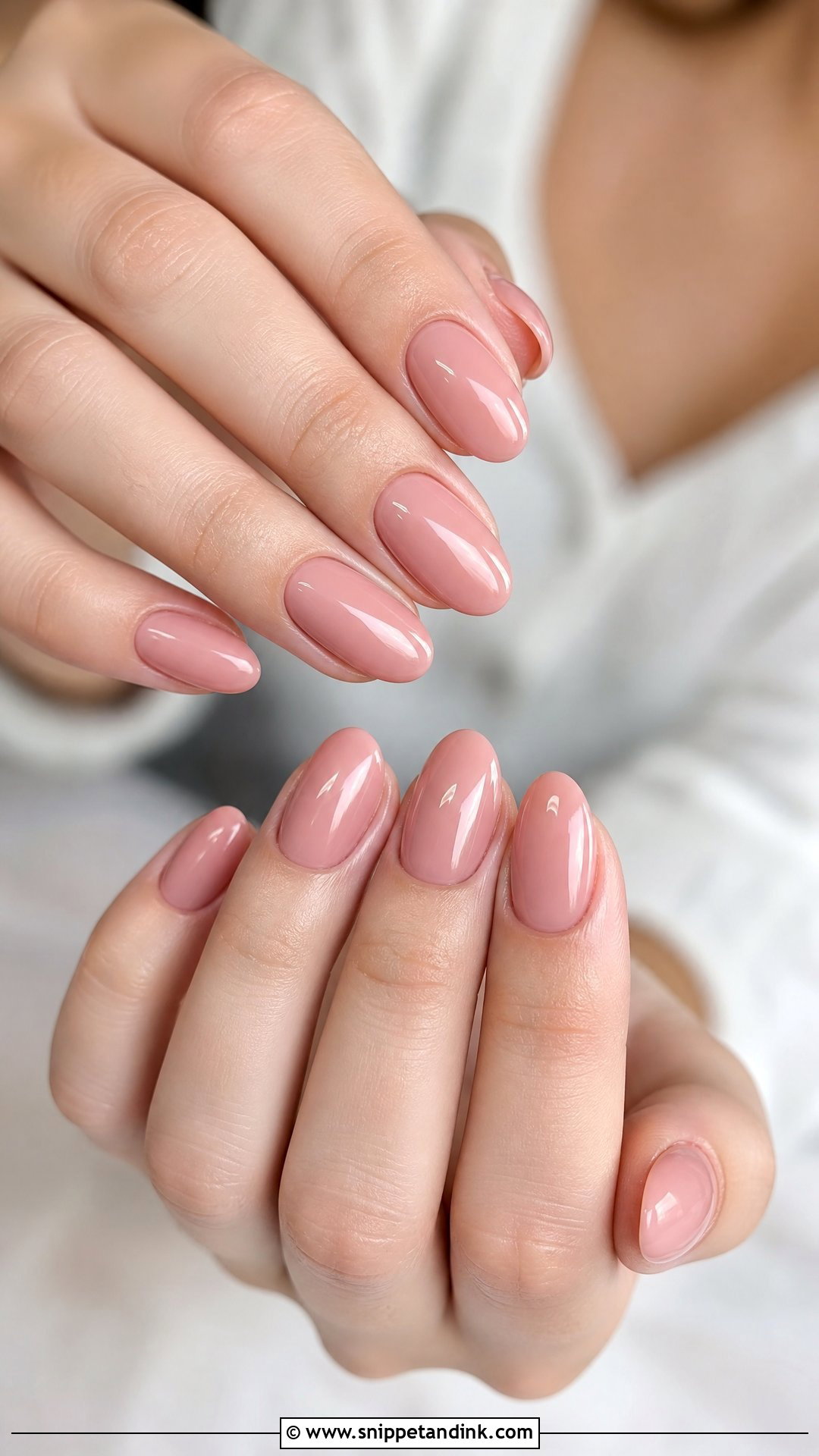 Pink Nude Bridal Nails - Snippet and Ink - 25 Pink Bridal Nails