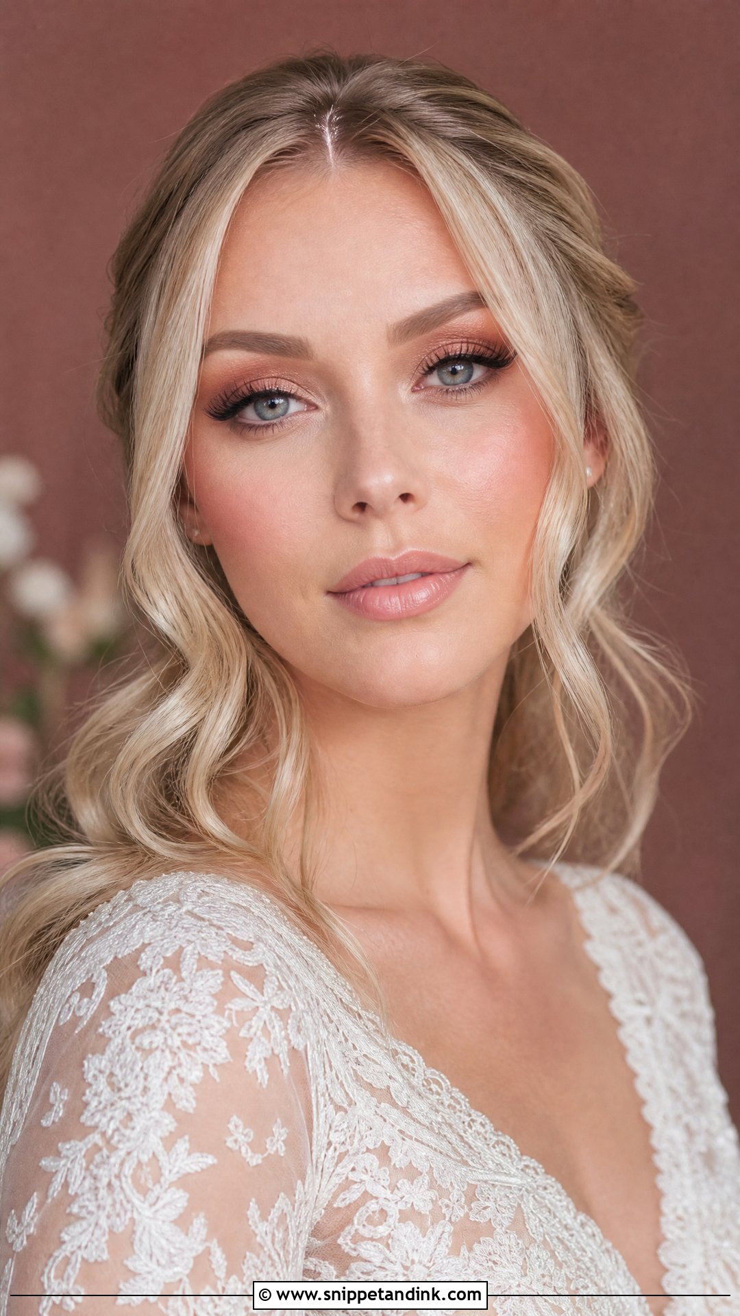 Pink Nude Wedding Makeup - Snippet and Ink - 20 Nude Wedding Makeup Ideas