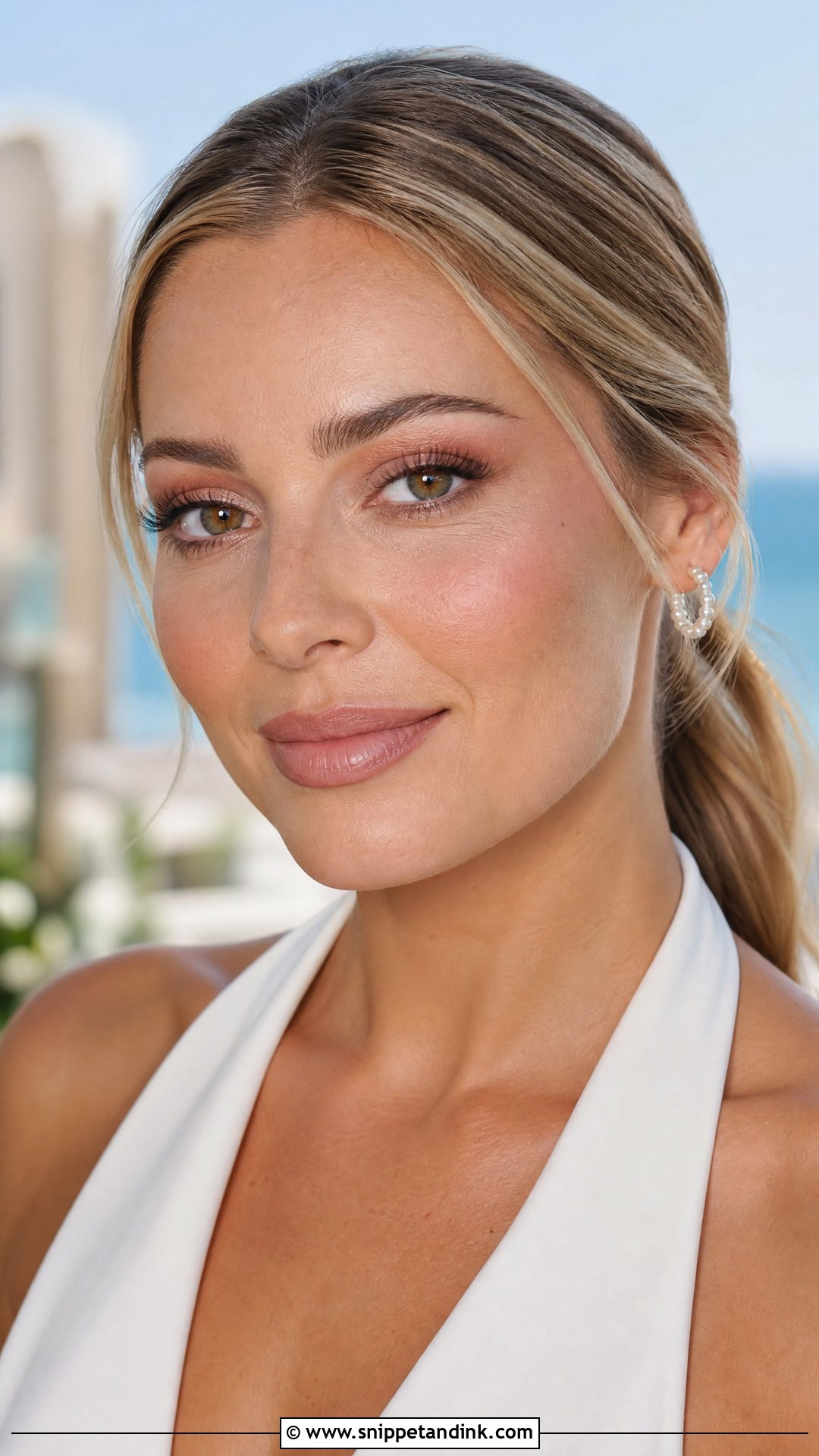 Pink Nude Wedding Makeup - Snippet and Ink - 20 Pink Glowy Wedding Makeup Ideas