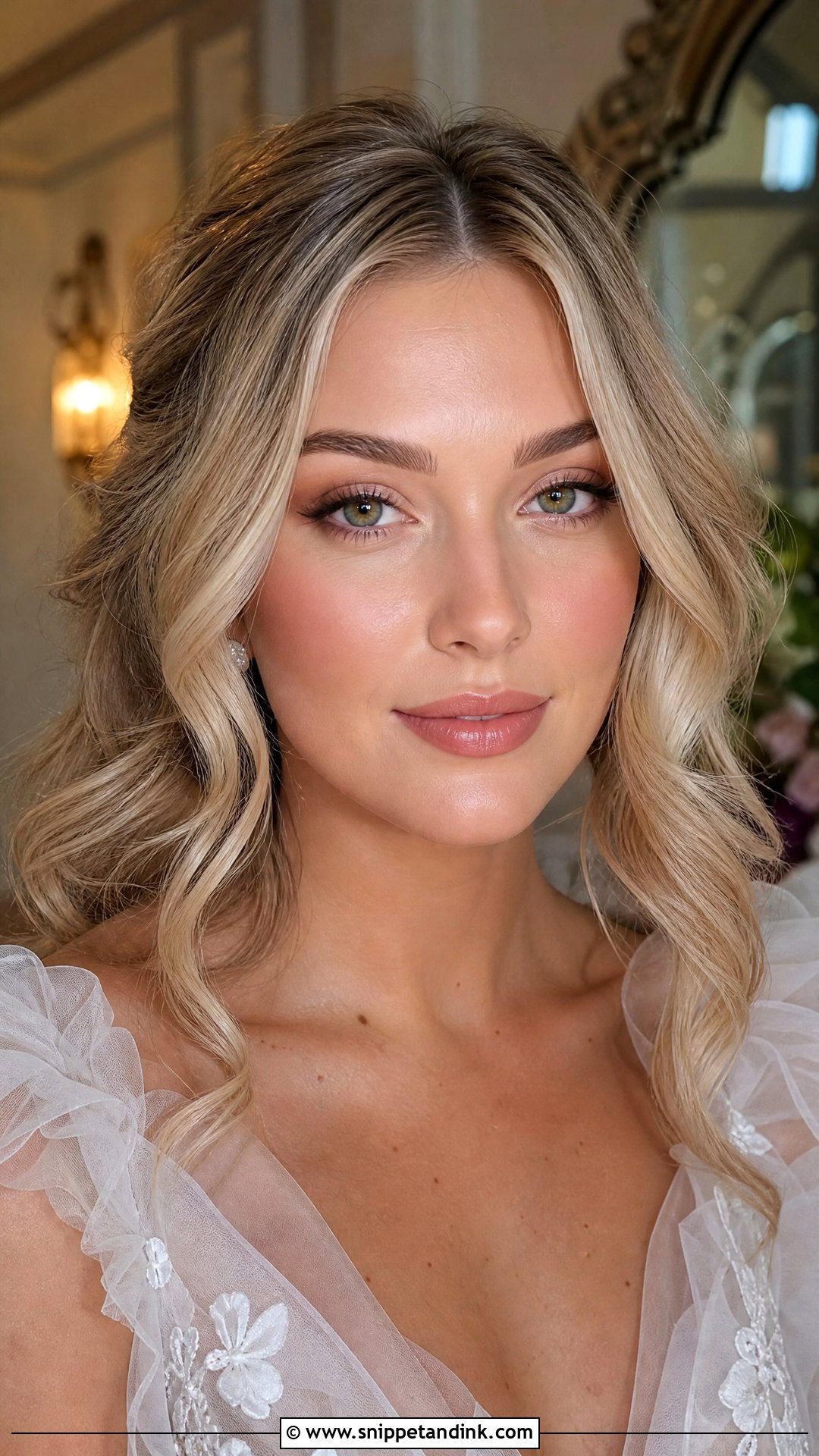 Pink Nude Wedding Makeup For Brown Eyes - Snippet and Ink - 25 Soft Natural Wedding Makeup Looks for Brown Eyes
