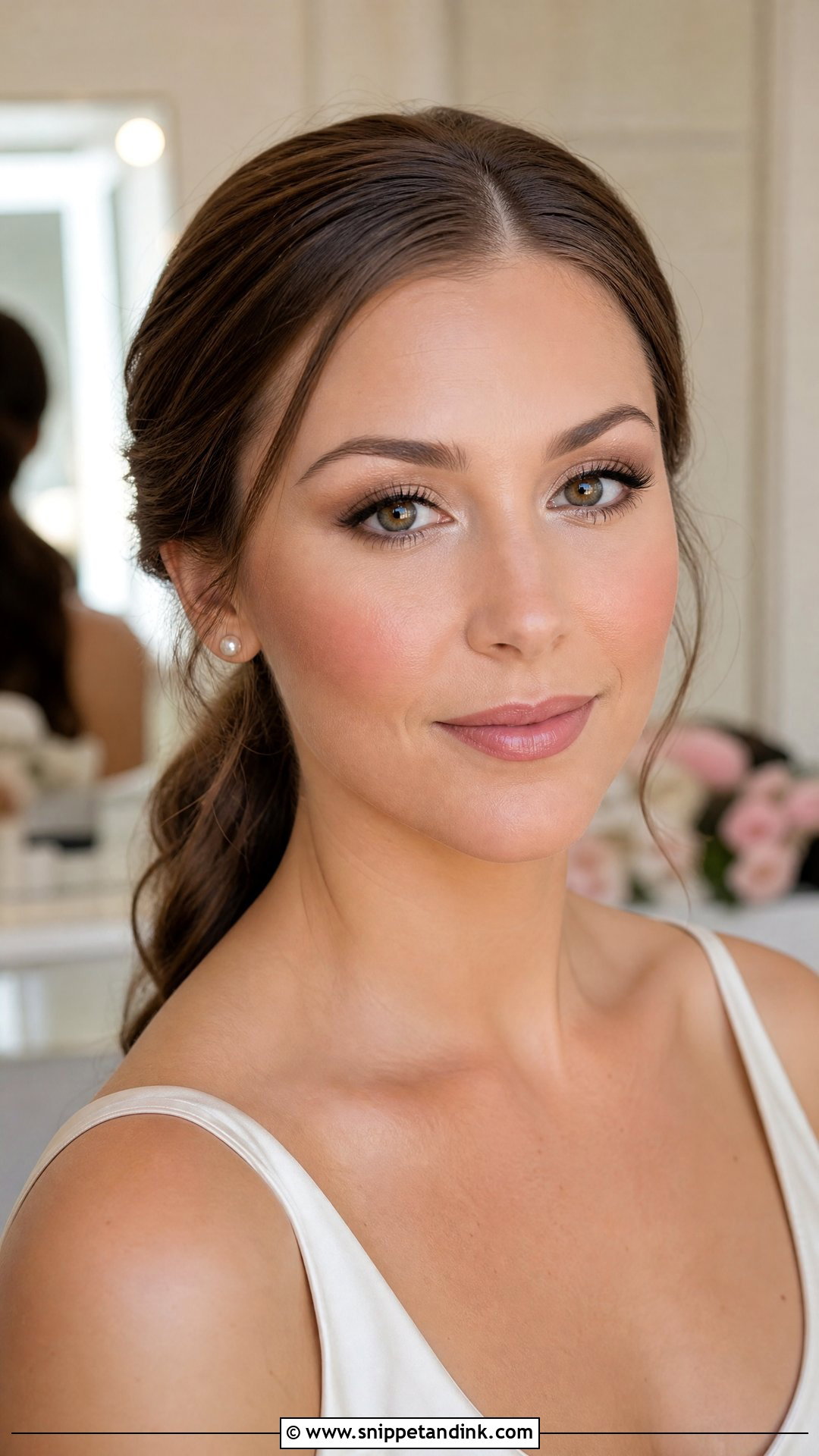 Pink Nude Wedding Makeup For Brunettes - Snippet and Ink - 25 Wedding Makeup for Brown Eyes Brunette