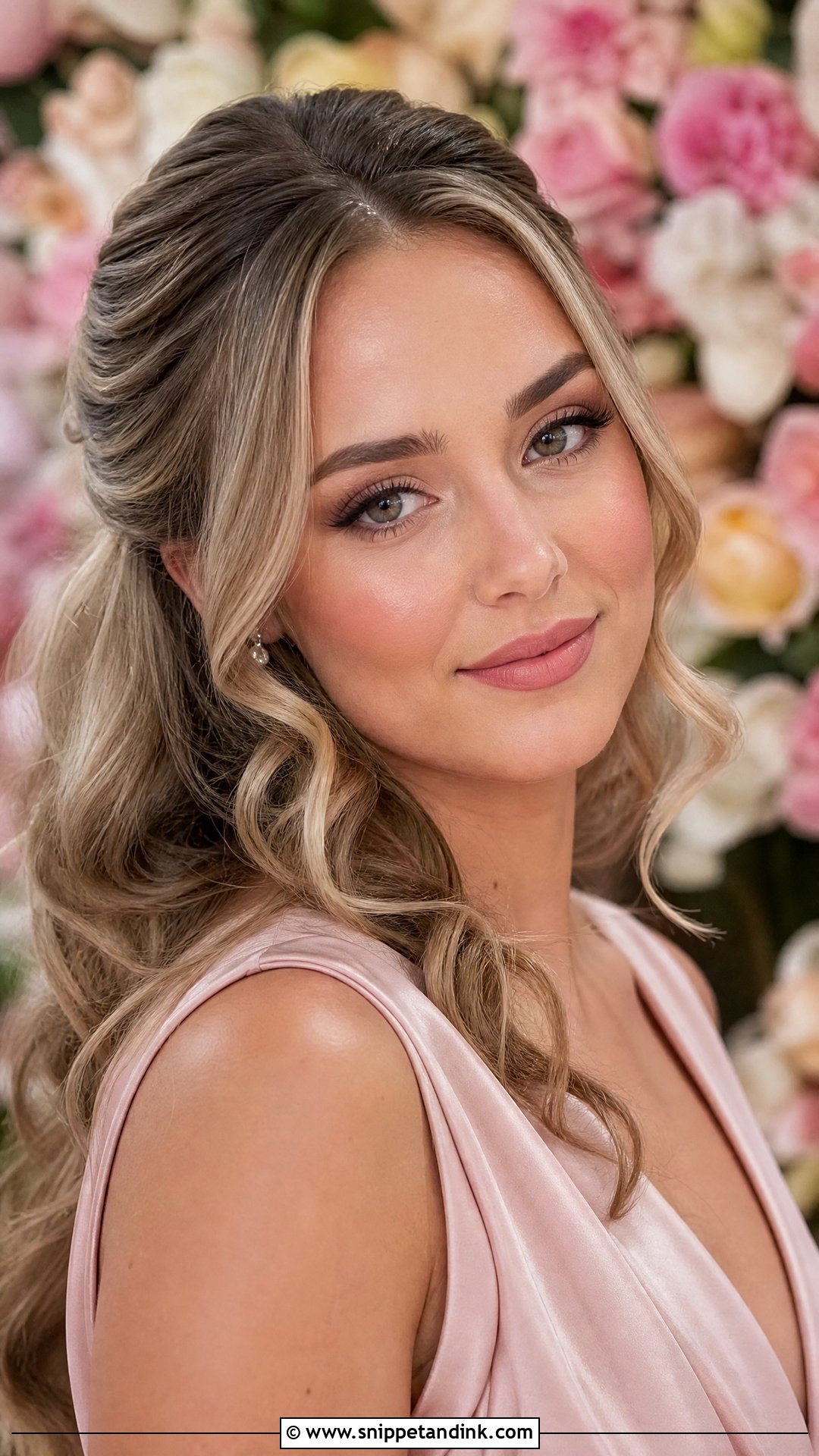 Pink Nude Wedding Makeup - Snippet and Ink - 20 Nude Make Up Looks for Wedding