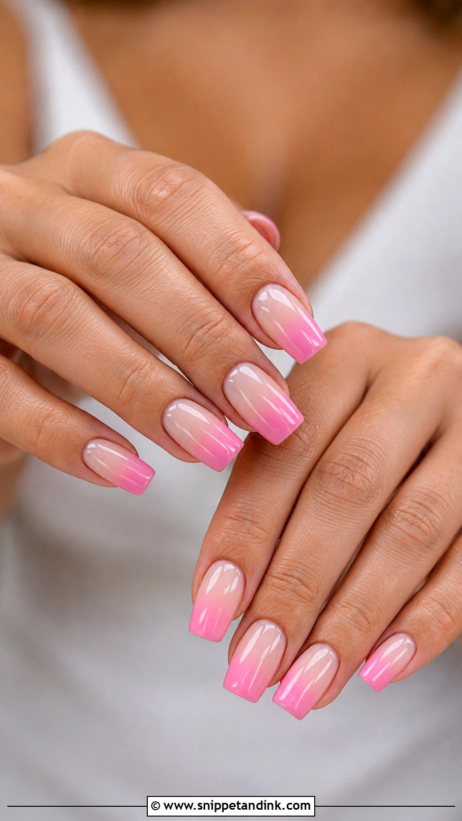 Pink Ombre Wedding Guest Nails - Snippet and Ink - 20 Pink Wedding Guest Nails