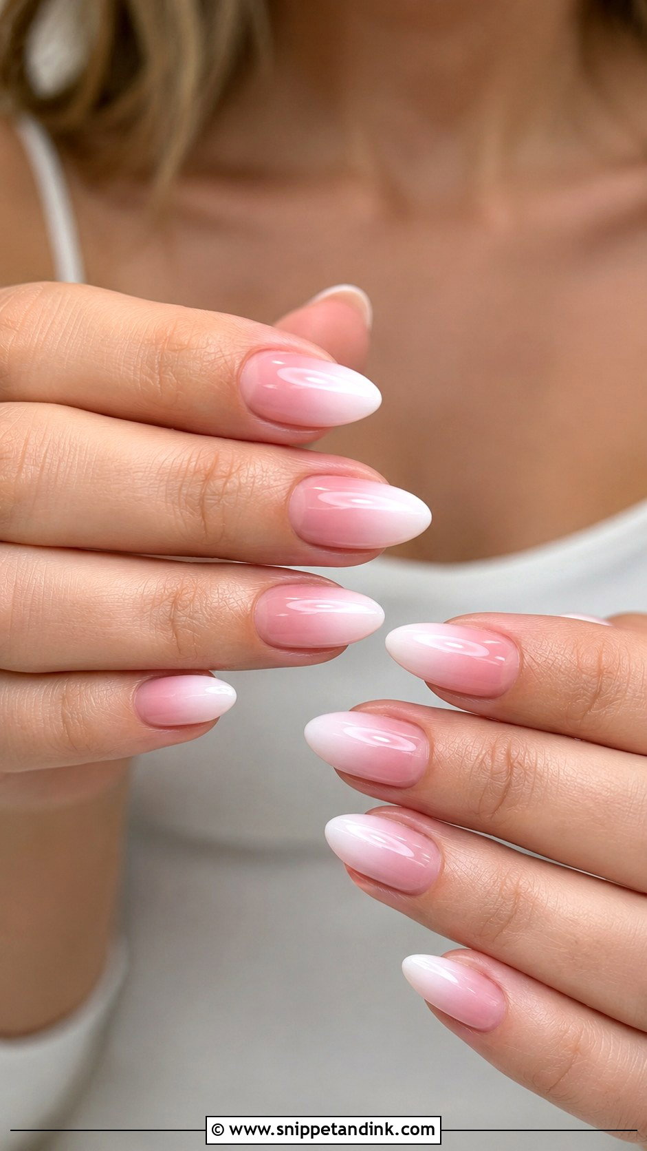 Pink Ombre Wedding Guest Nails - Snippet and Ink - 20 Cute Wedding Guest Nails