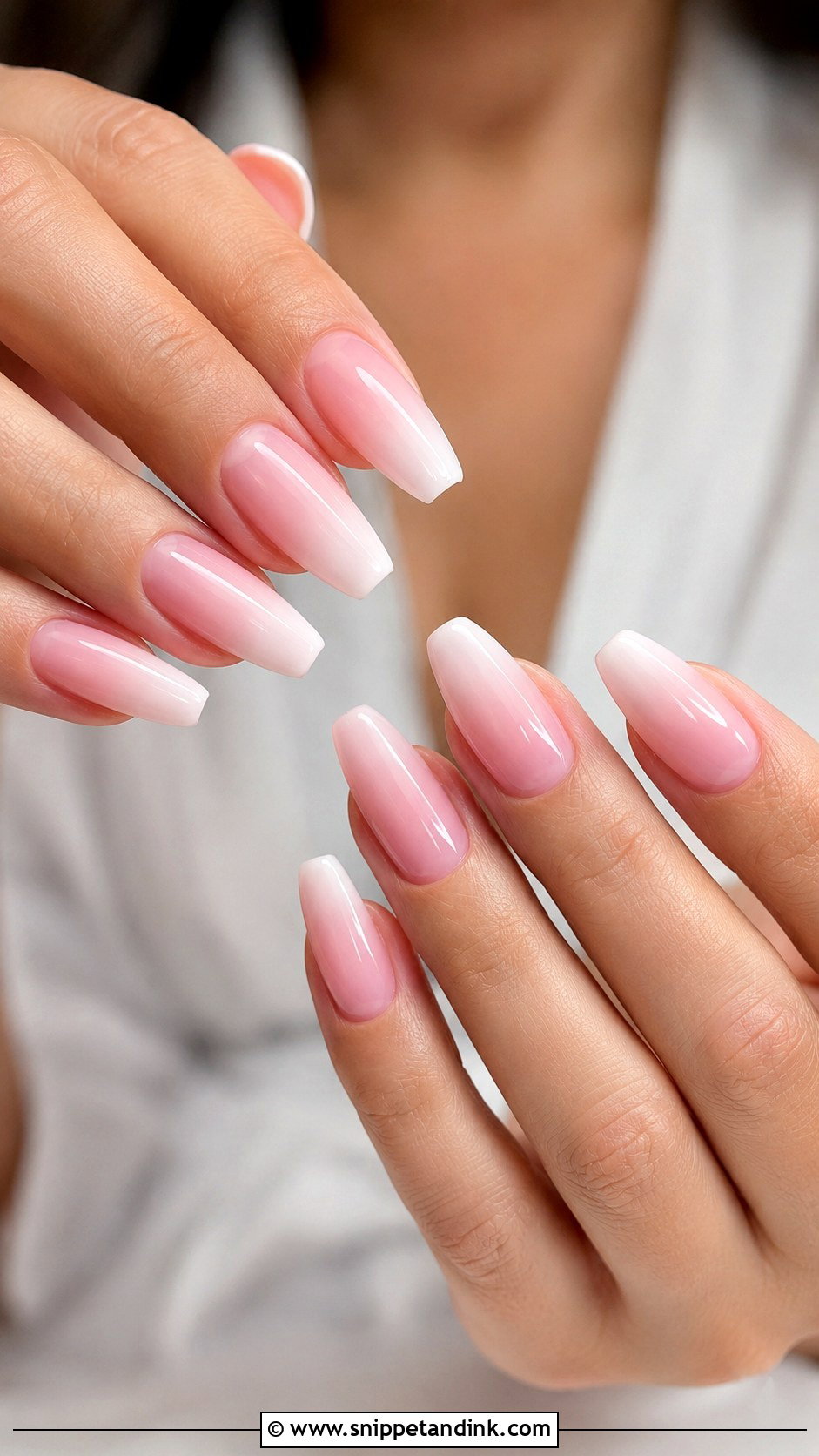 Pink Ombre Wedding Nails - Snippet and Ink - 20 Pink Wedding Nails for Bride
