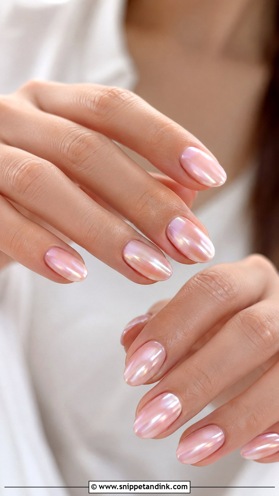 Pink Pearl Wedding Nails - Snippet and Ink - 20 Nails Art for Wedding