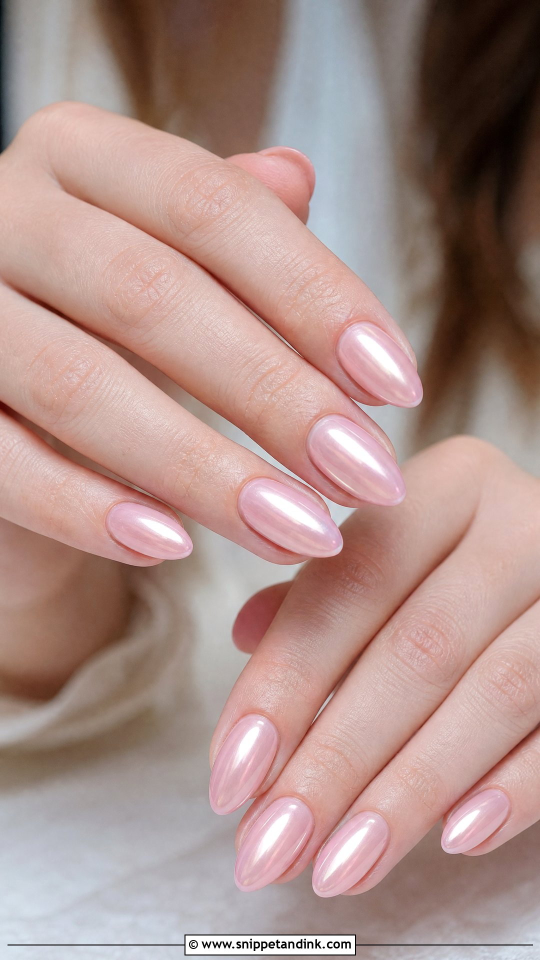 Pink Pearl Wedding Nails - Snippet and Ink - 25 Pearl Wedding Nails