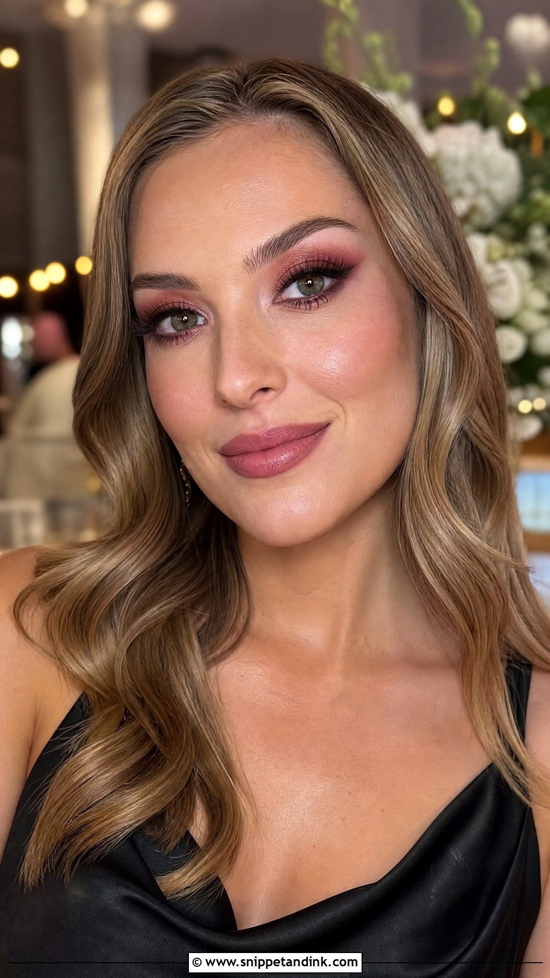 Pink Smokey Eye Wedding Guest Makeup - Snippet and Ink - 20 Pink Wedding Guest Makeup Ideas
