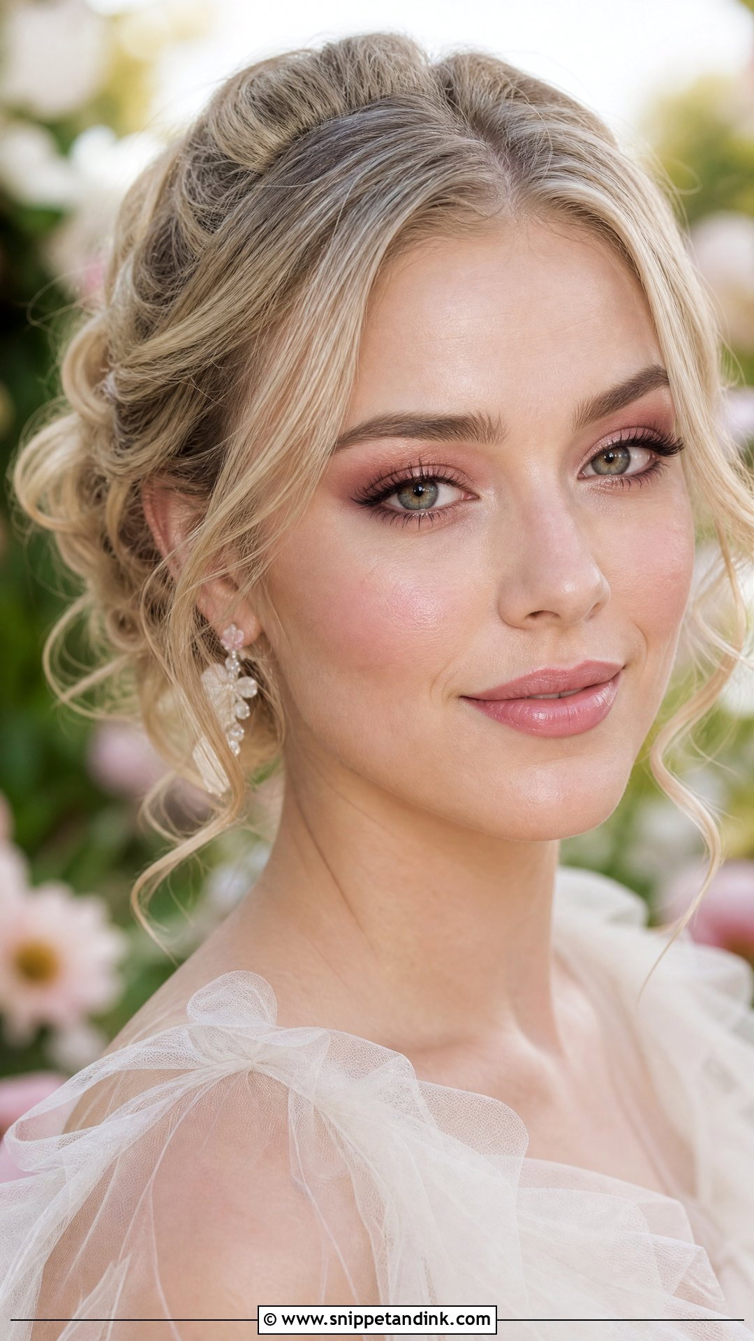 Pink Smokey Wedding Makeup - Snippet and Ink - 20 Smokey Wedding Makeup Ideas
