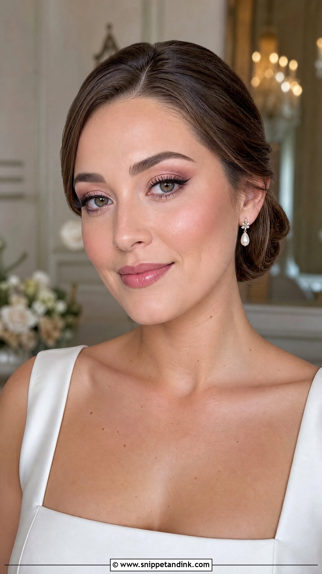 Pink Soft Glam Bridal Makeup - Snippet and Ink - 25 Pink Wedding Makeup Brides