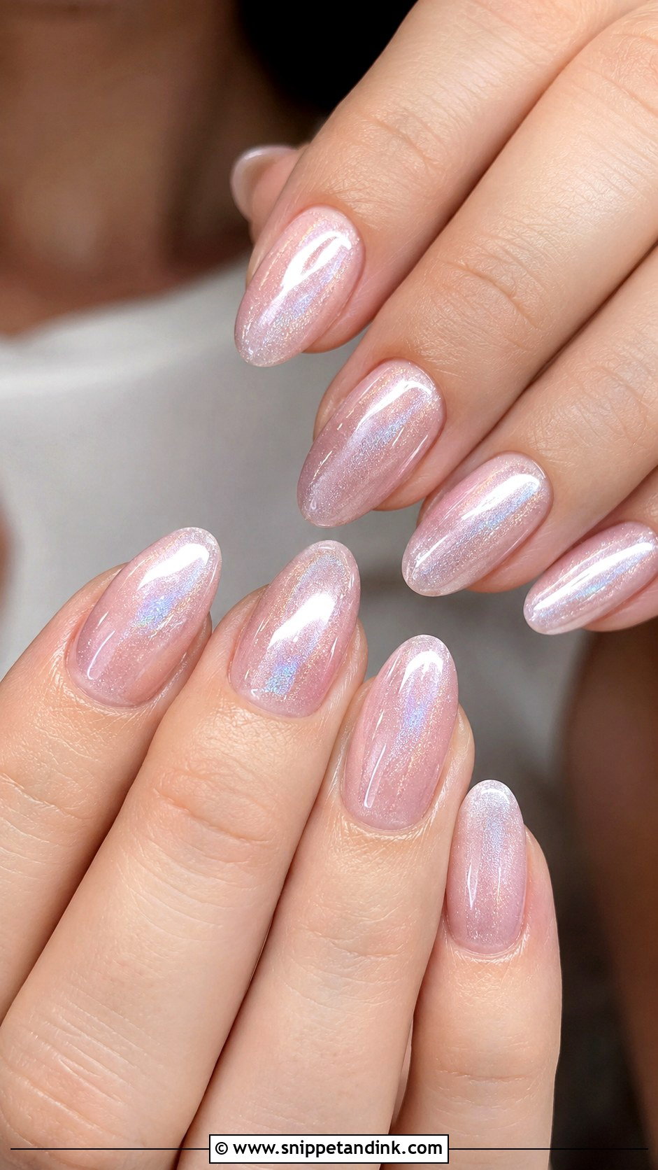 Pink Sparkle Wedding Nails - Snippet and Ink - 20 Sparkle Wedding Nails