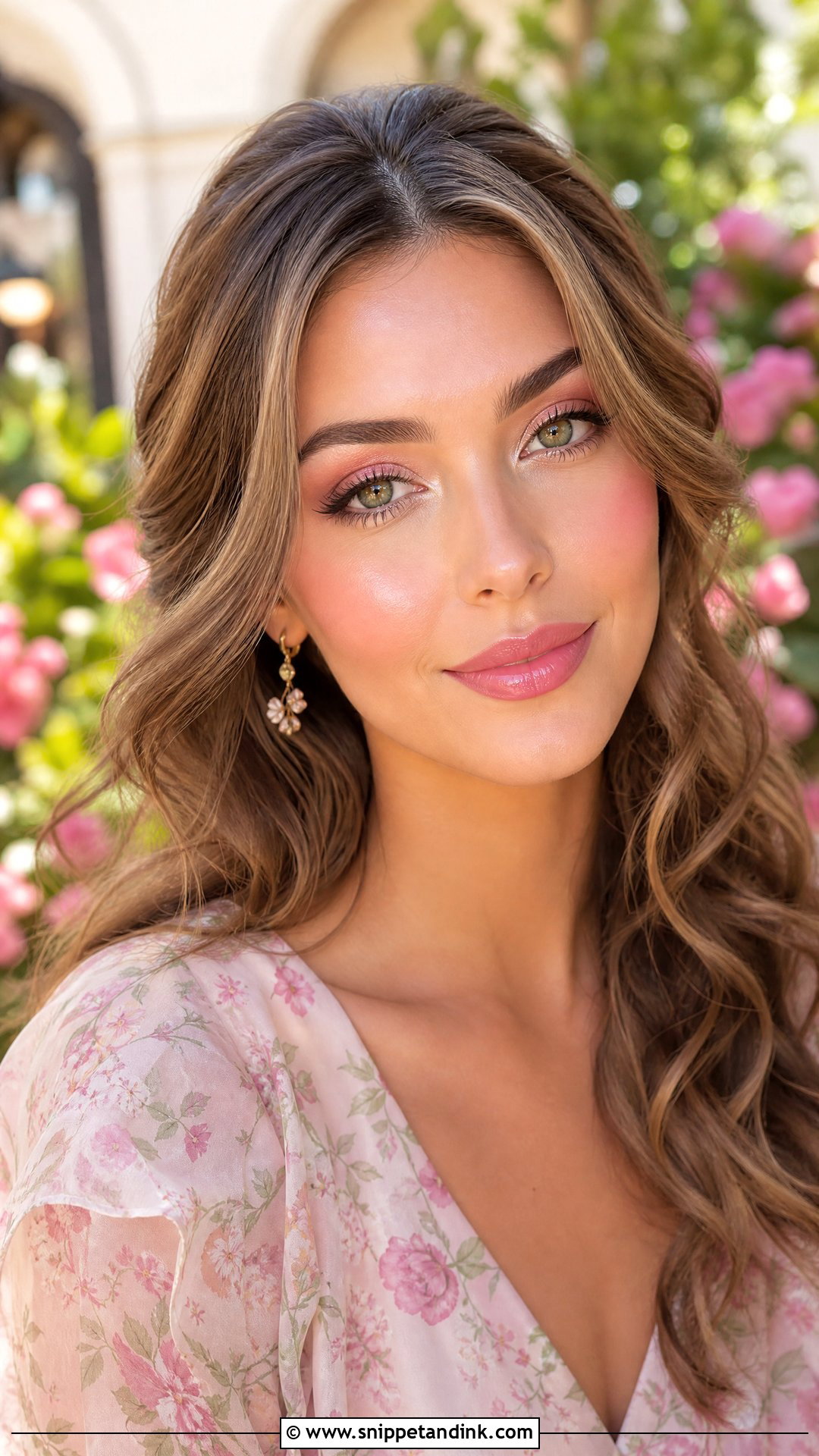 Pink Spring Wedding Guest Makeup - Snippet and Ink - 20 Spring Wedding Guest Makeup Ideas