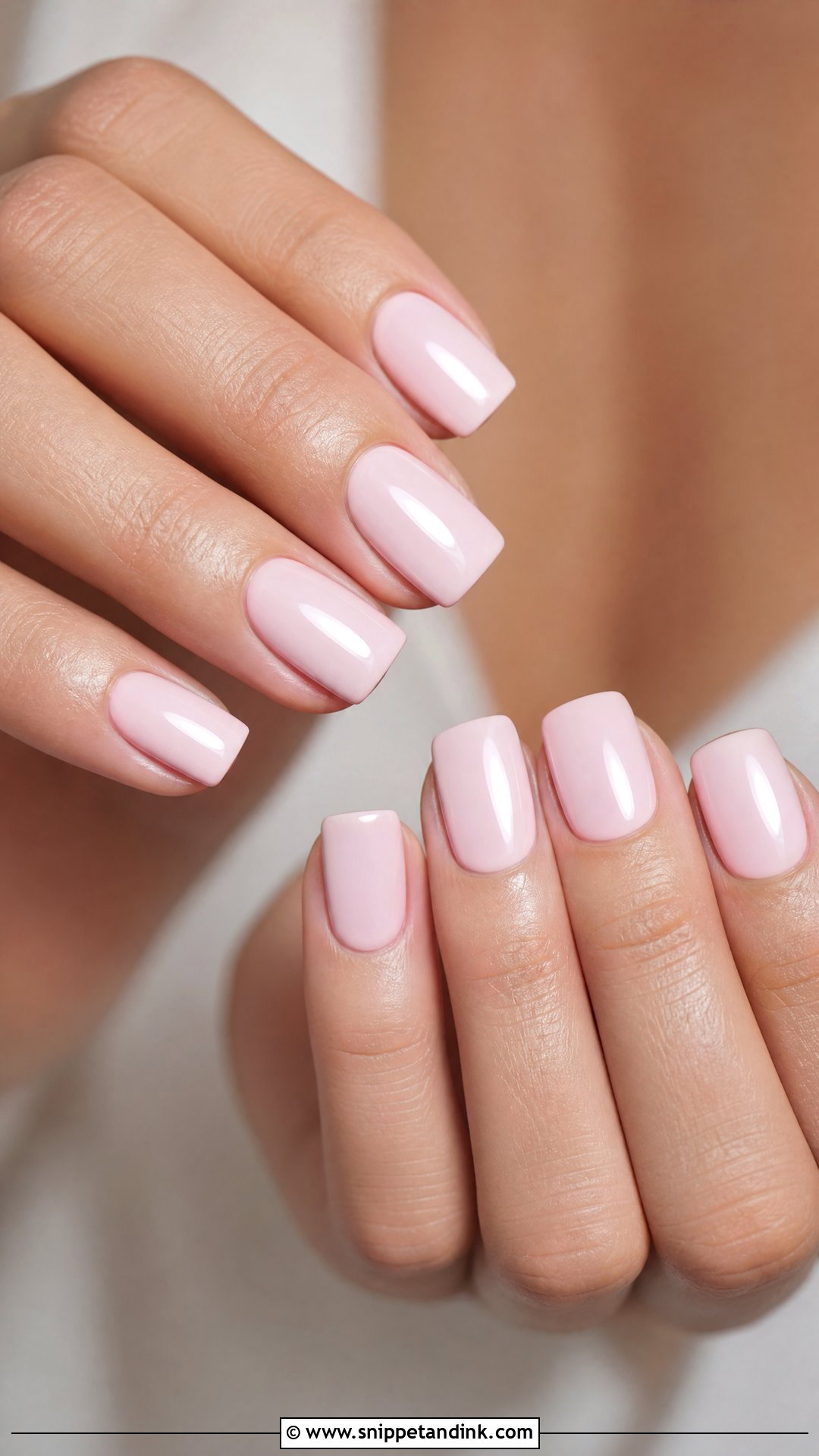 Pink Square Bridal Nails - Snippet and Ink - 25 Pink Bridal Nails