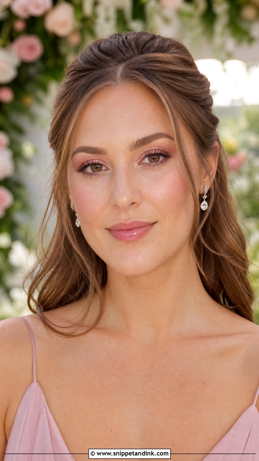 Pink Summer Wedding Makeup - Snippet and Ink - 20 Natural Summer Wedding Makeup Ideas