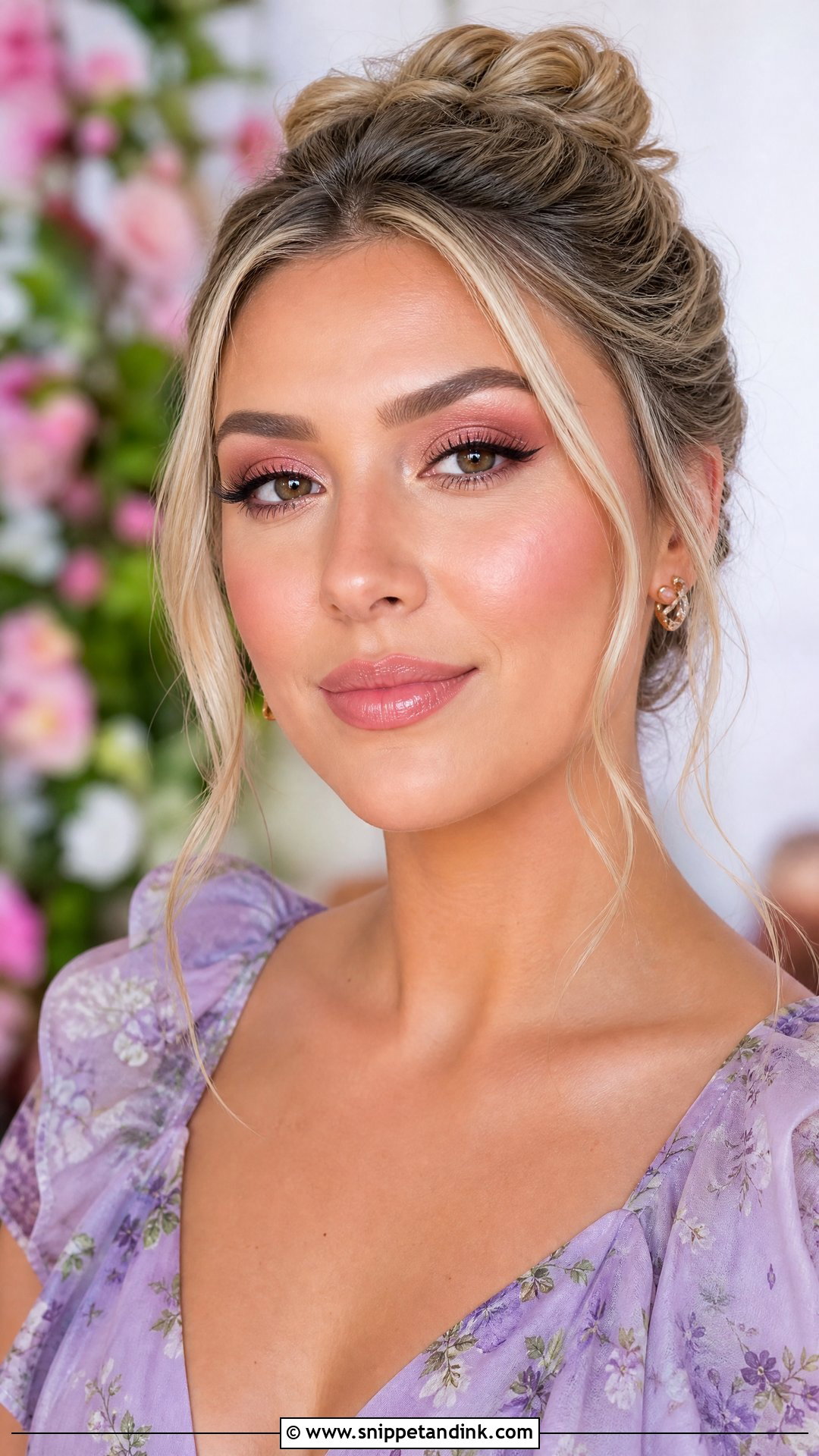 Pink Wedding Guest Makeup - Snippet and Ink - 25 Wedding Guest Makeup Looks