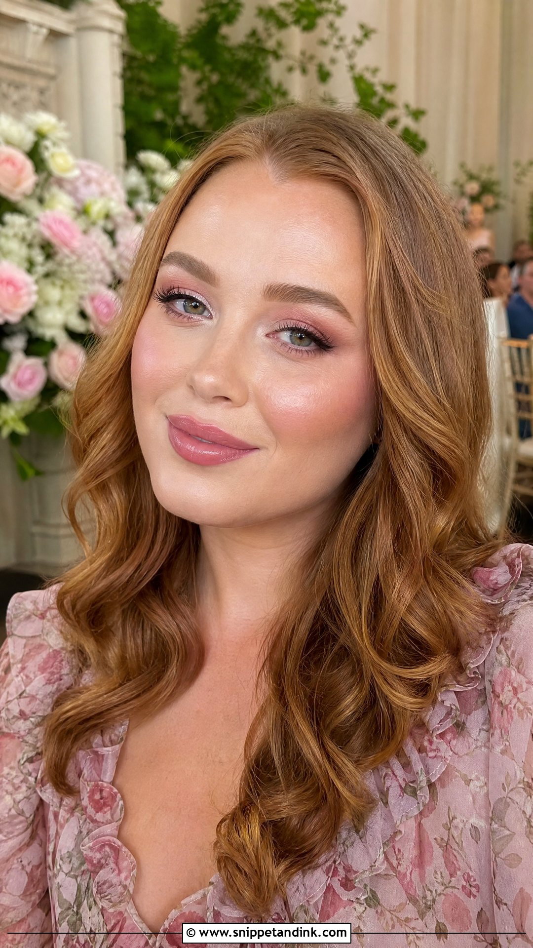 Pink Wedding Guest Makeup - Snippet and Ink - 20 Wedding Guest Makeup Look Ideas