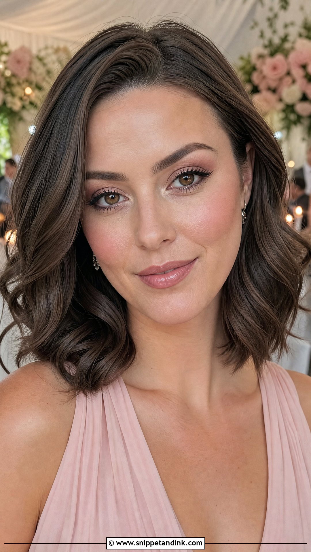 Pink Wedding Guest Makeup For Brown Eyes - Snippet and Ink - 30 Wedding Guest Makeup for Brown Eyes