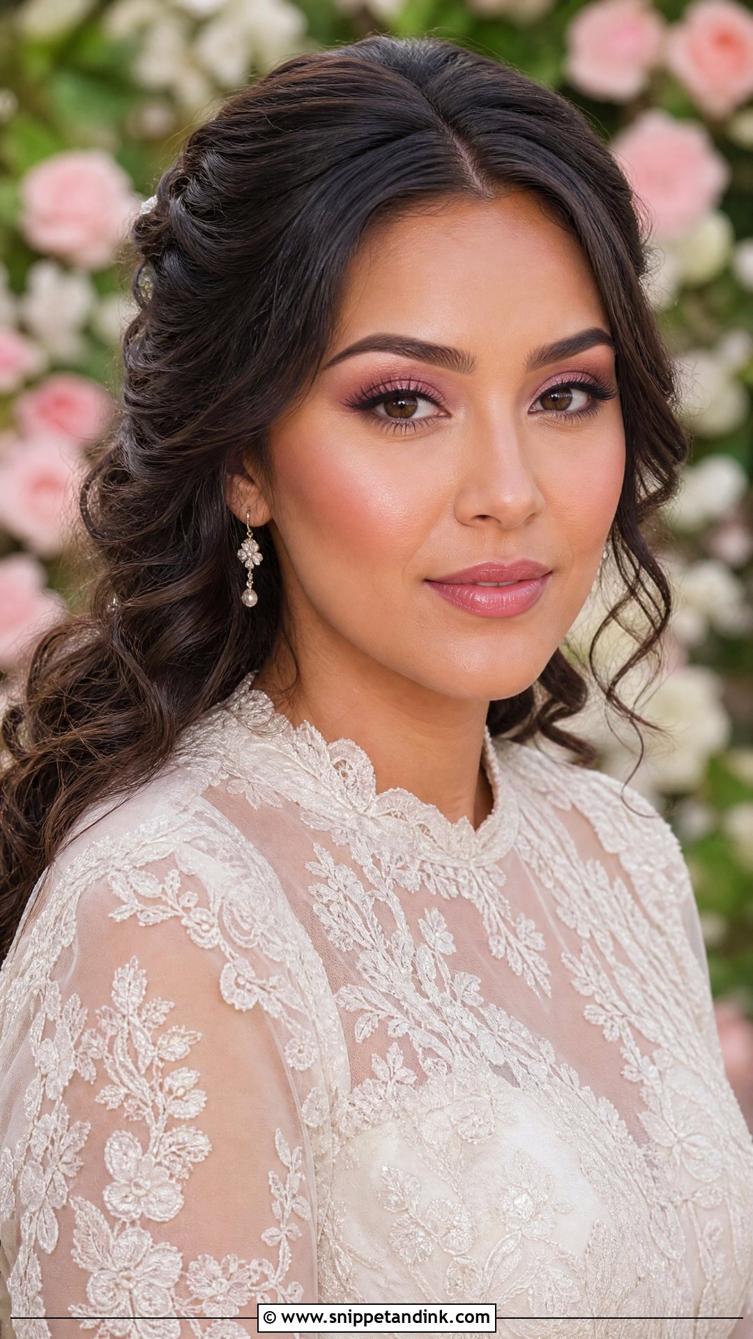 Pink Wedding Makeup - Snippet and Ink - 20 Beautiful Wedding Makeup Ideas