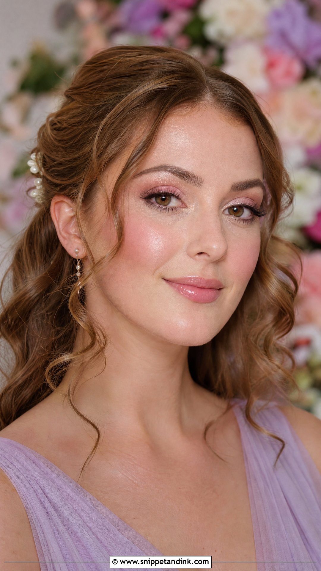 Pink Wedding Makeup - Snippet and Ink - 20 Makeup for a Wedding Ideas