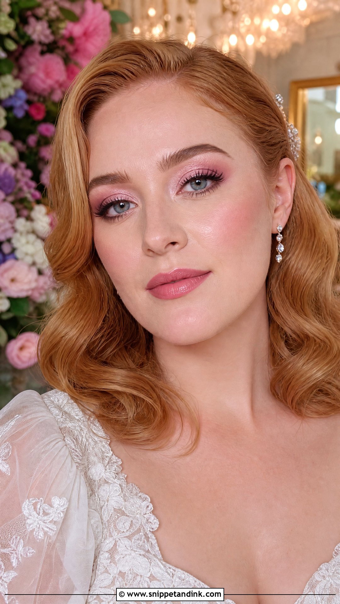 Pink Wedding Makeup - Snippet and Ink - 20 Romantic Wedding Makeup Ideas