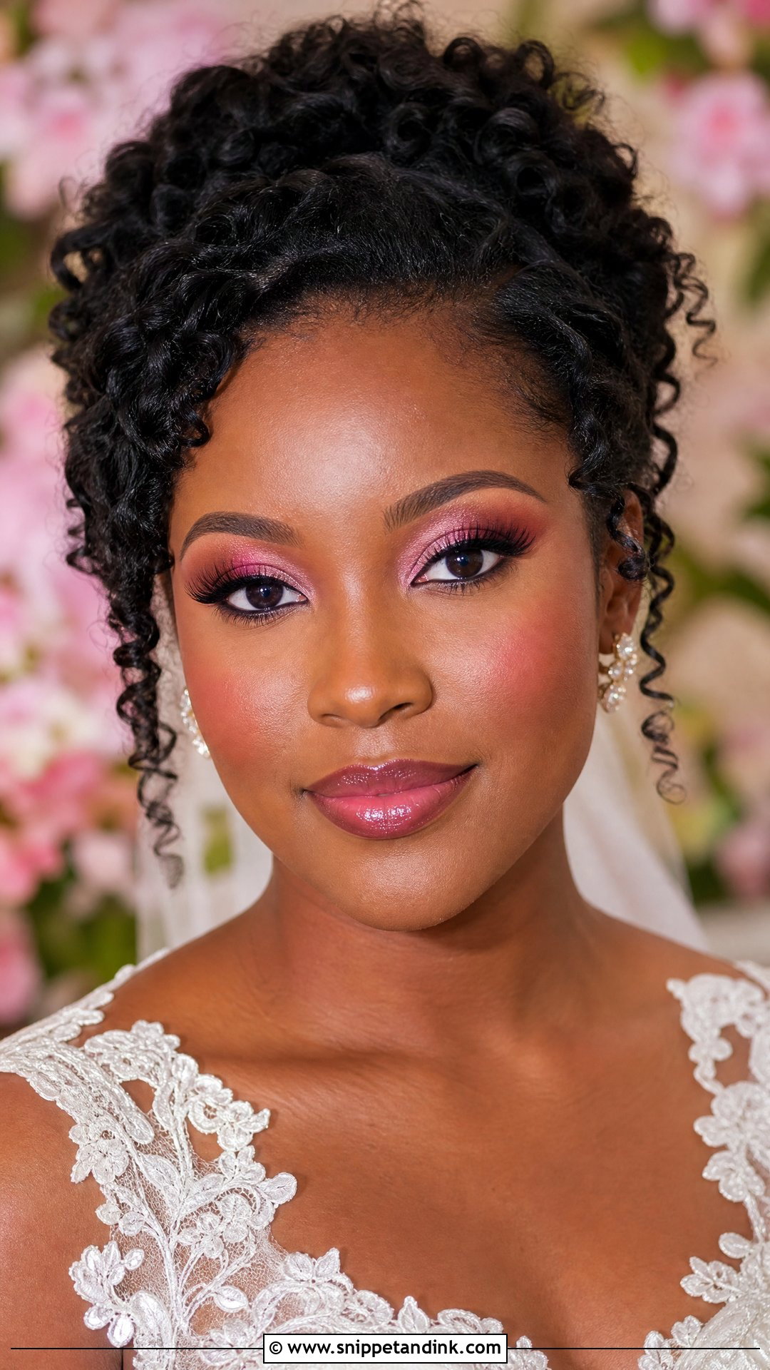 Pink Wedding Makeup - Snippet and Ink - 20 Wedding Make Ideas