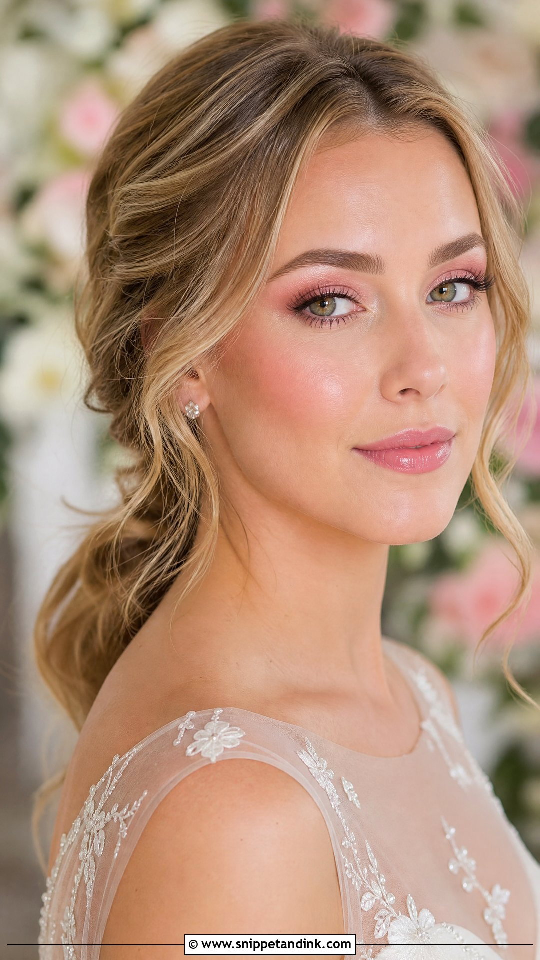 Pink Wedding Makeup - Snippet and Ink - 20 Wedding Makeup Inspo Ideas