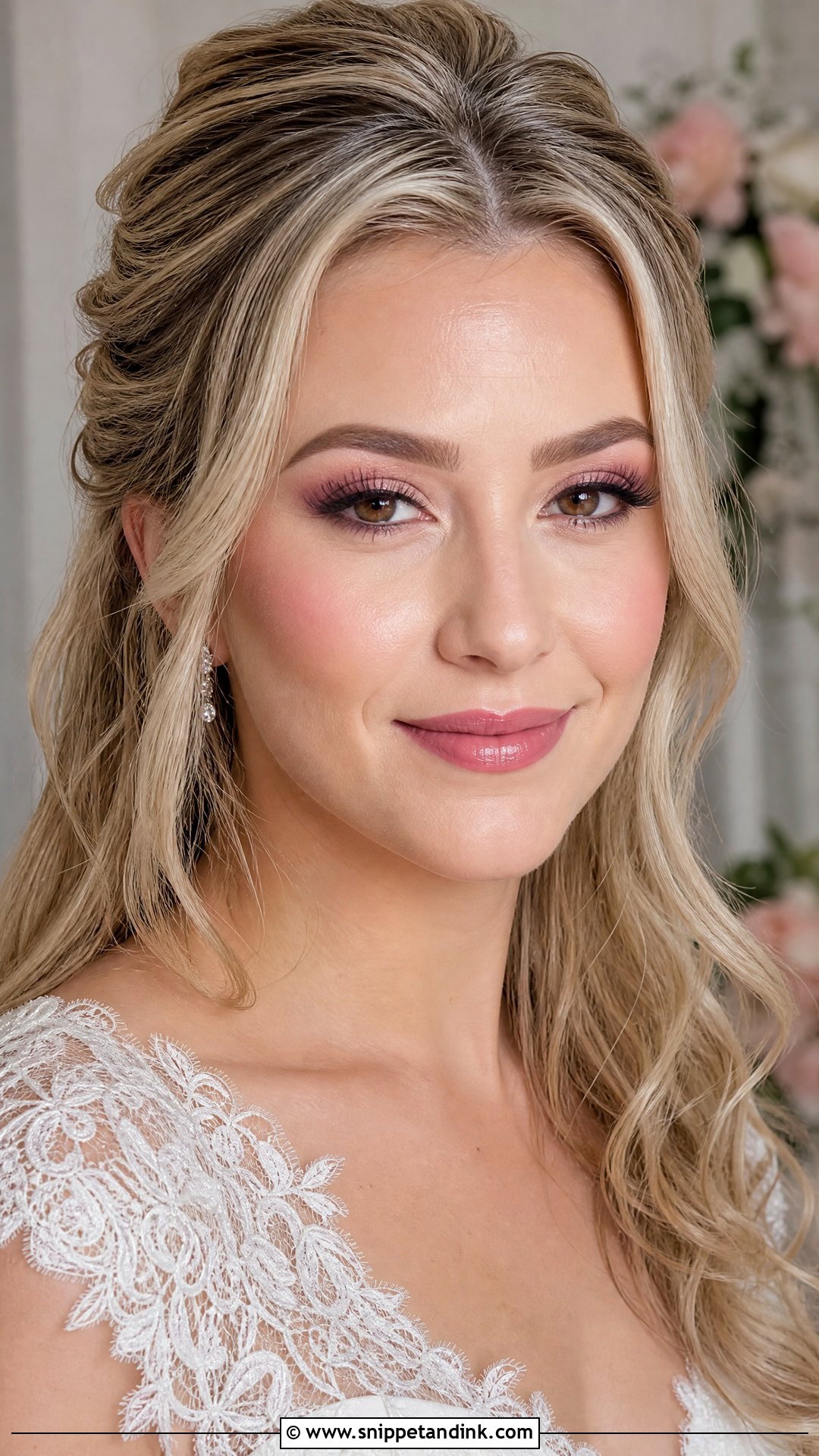 Pink Wedding Makeup - Snippet and Ink - 25 Soft Makeup Look for Wedding Ideas