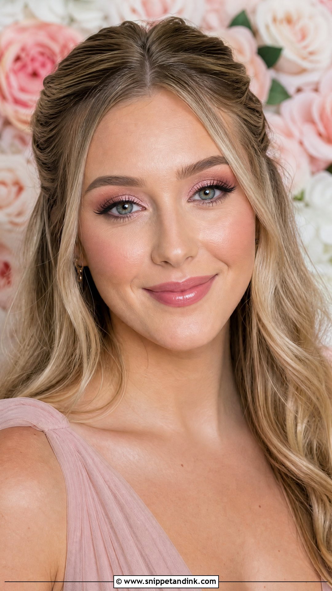 Pink Wedding Makeup - Snippet and Ink - 30 Makeup for Wedding Ideas