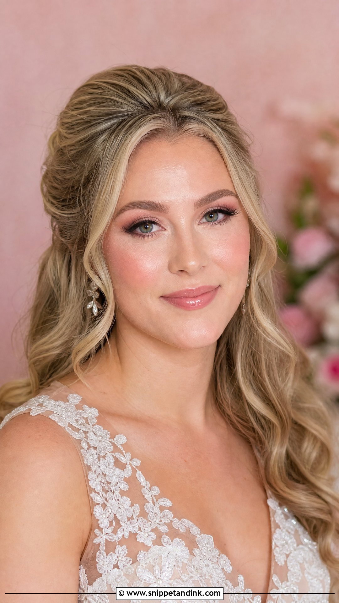Pink Wedding Makeup - Snippet and Ink - 30 Wedding Make Up Ideas