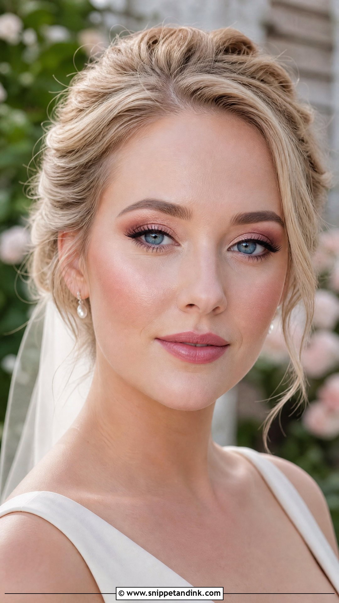 Pink Wedding Makeup For Blue Eyes - Snippet and Ink - 20 Pink Wedding Makeup Looks