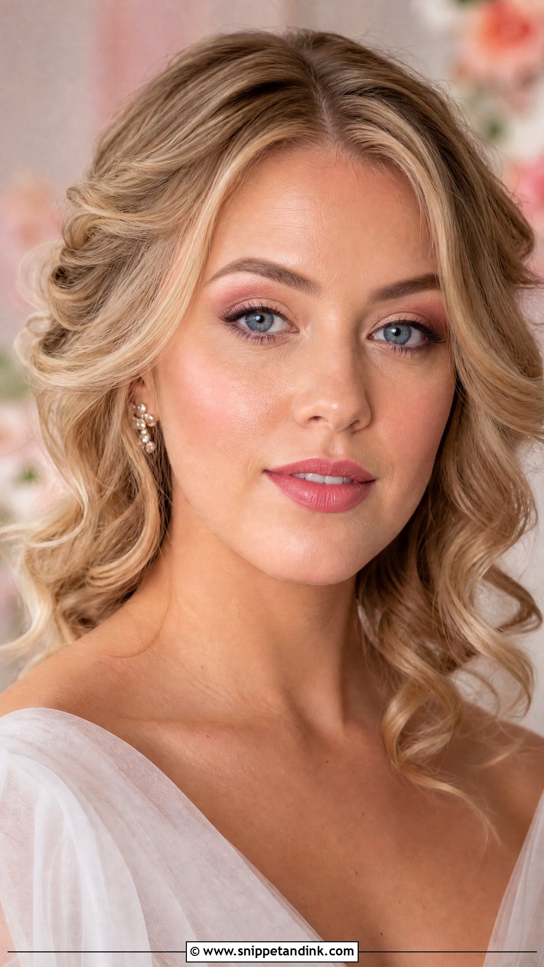Pink Wedding Makeup For Blue Eyes - Snippet and Ink - 20 Simple Wedding Makeup for Blue Eyes