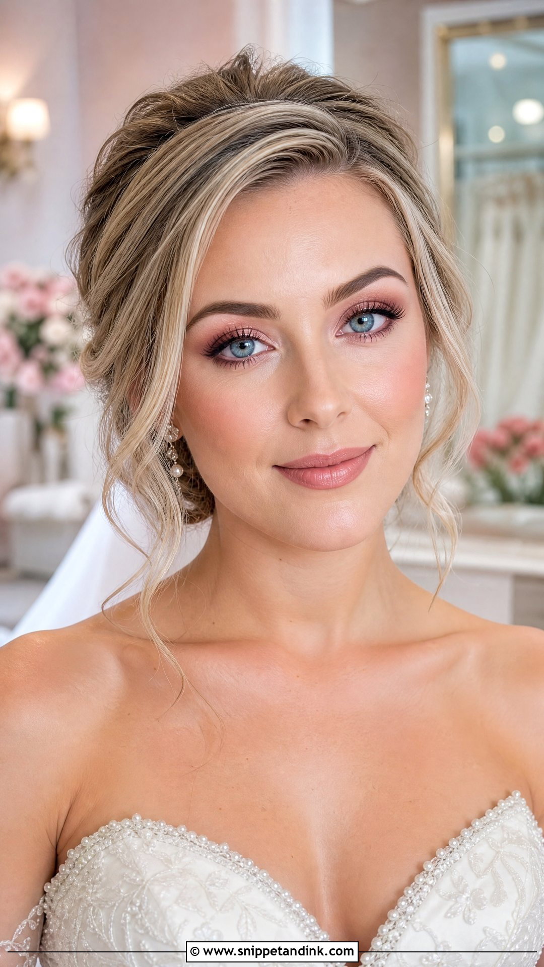 Pink Wedding Makeup For Blue Eyes - Snippet and Ink - 25 Natural Wedding Makeup for Blue Eyes