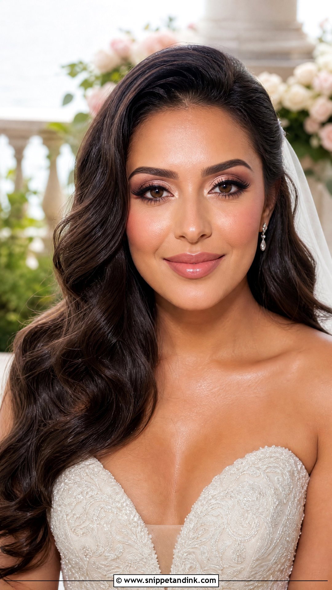 Pink Wedding Makeup For Brown Eyes - Snippet and Ink - 20 Pink Glowy Wedding Makeup Ideas