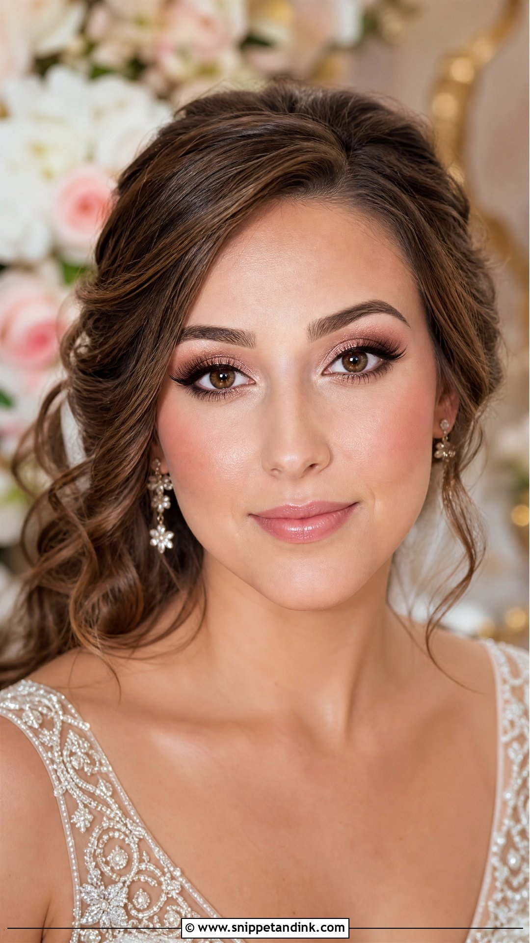 Pink Wedding Makeup For Brown Eyes - Snippet and Ink - 20 Pink Wedding Makeup Looks