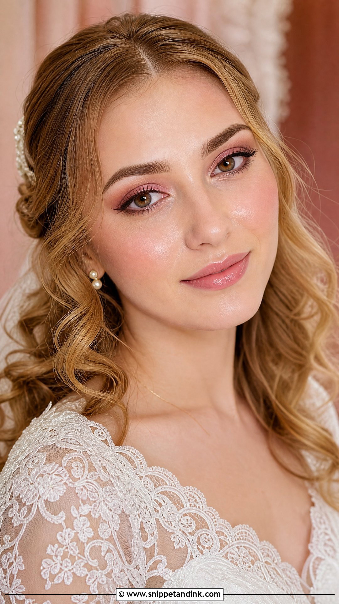 Pink Wedding Makeup For Brown Eyes - Snippet and Ink - 20 Wedding Make Up Looks Brides Brown Eyes