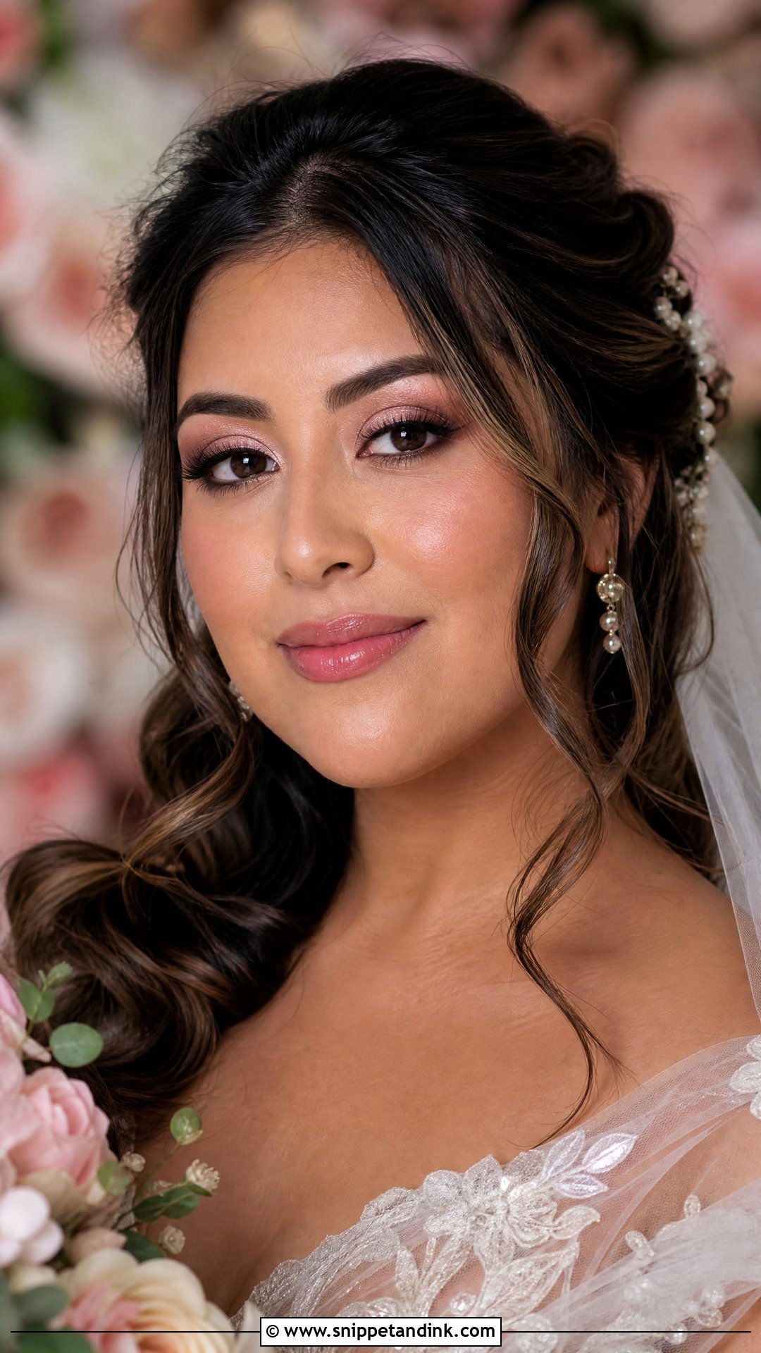 Pink Wedding Makeup For Dark Brown Eyes - Snippet and Ink - 20 Wedding Makeup for Dark Brown Eyes