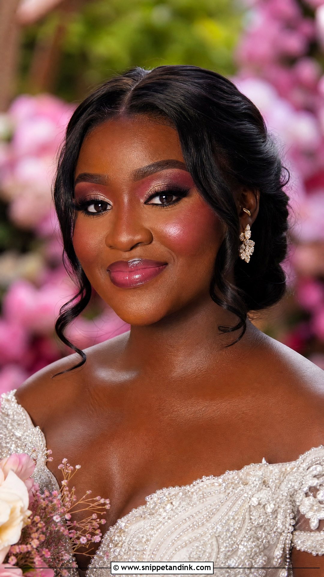 Pink Wedding Makeup For Dark Skin - Snippet and Ink - 20 Pink Glowy Wedding Makeup Ideas
