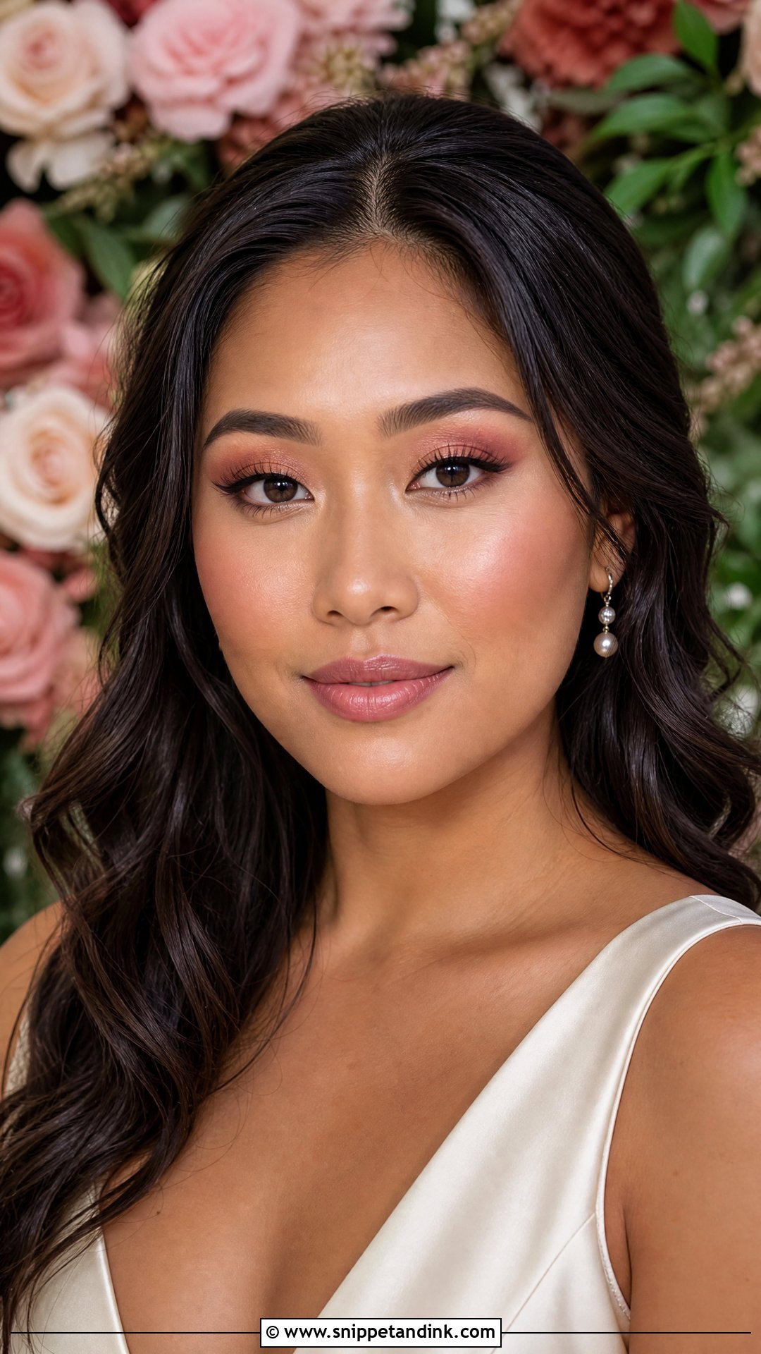 Pink Wedding Makeup For Olive Skin - Snippet and Ink - 20 Pink Wedding Makeup Looks
