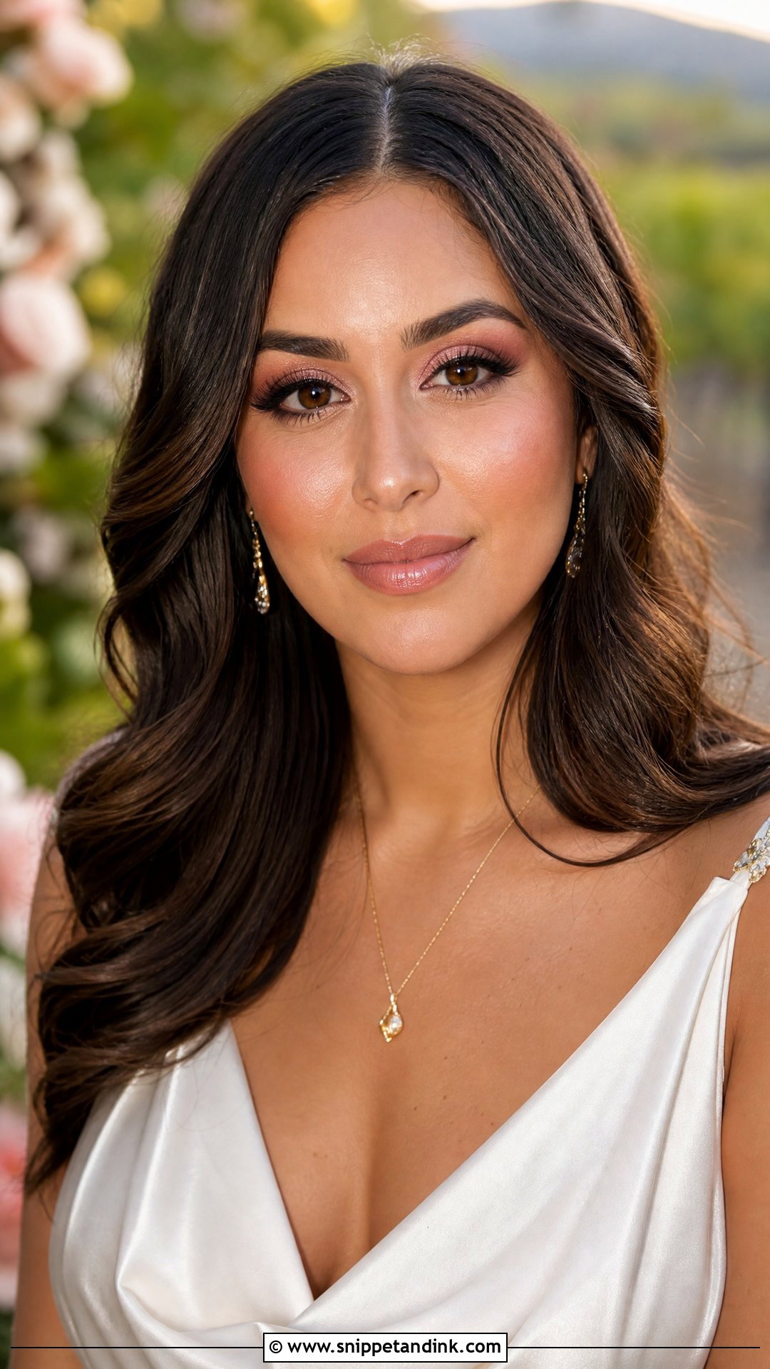 Pink Wedding Makeup For Olive Skin - Snippet and Ink - 20 Pink Glowy Wedding Makeup Ideas