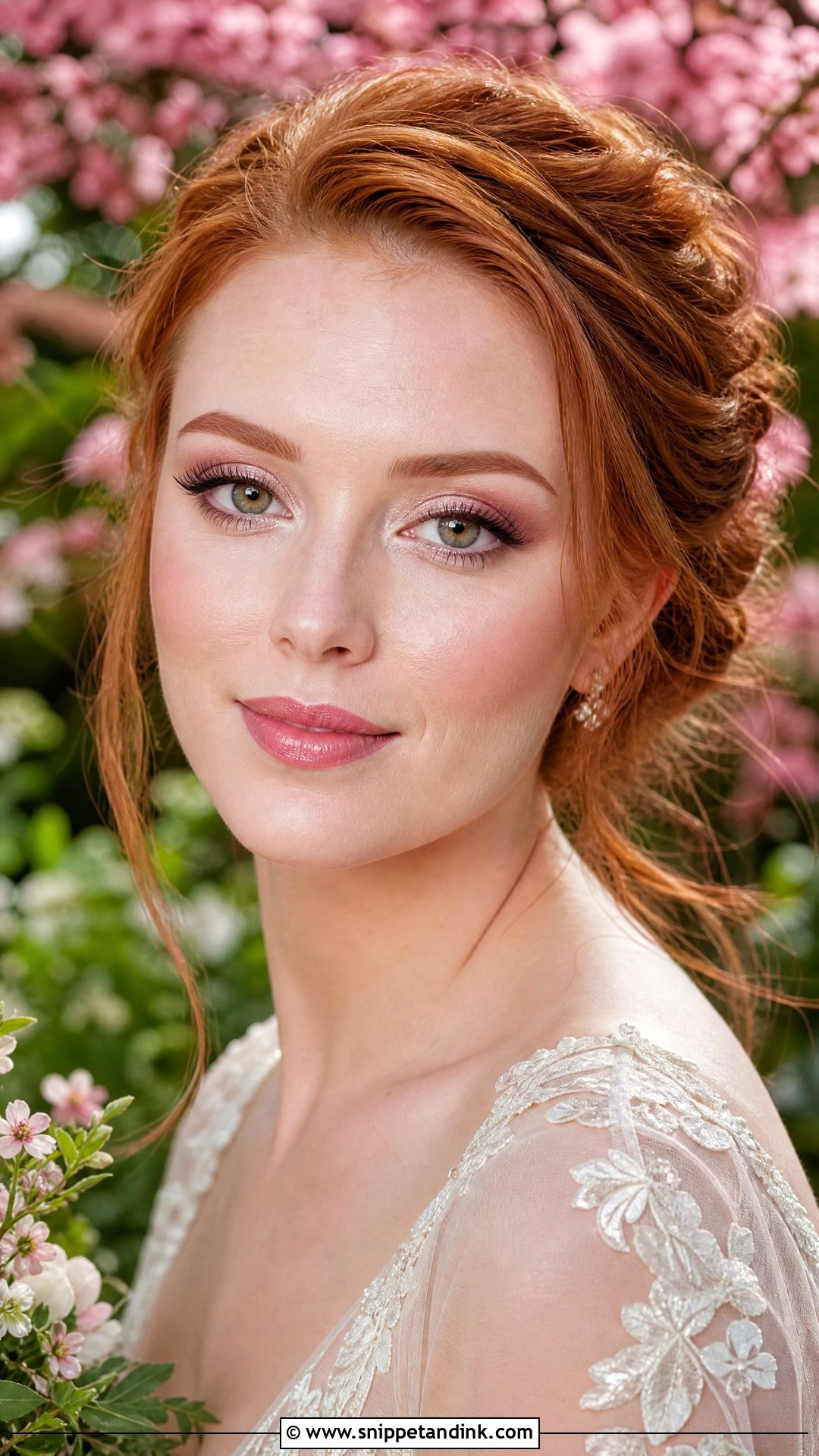 Pink Wedding Makeup For Red Hair - Snippet and Ink - 20 Wedding Makeup Red Hair Ideas