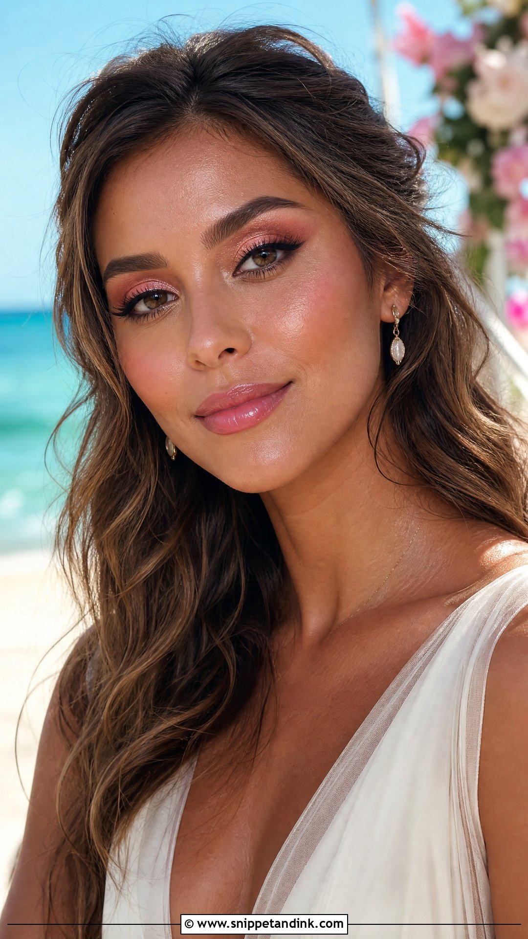 Pink Wedding Makeup For Summer - Snippet and Ink - 20 Pink Glowy Wedding Makeup Ideas
