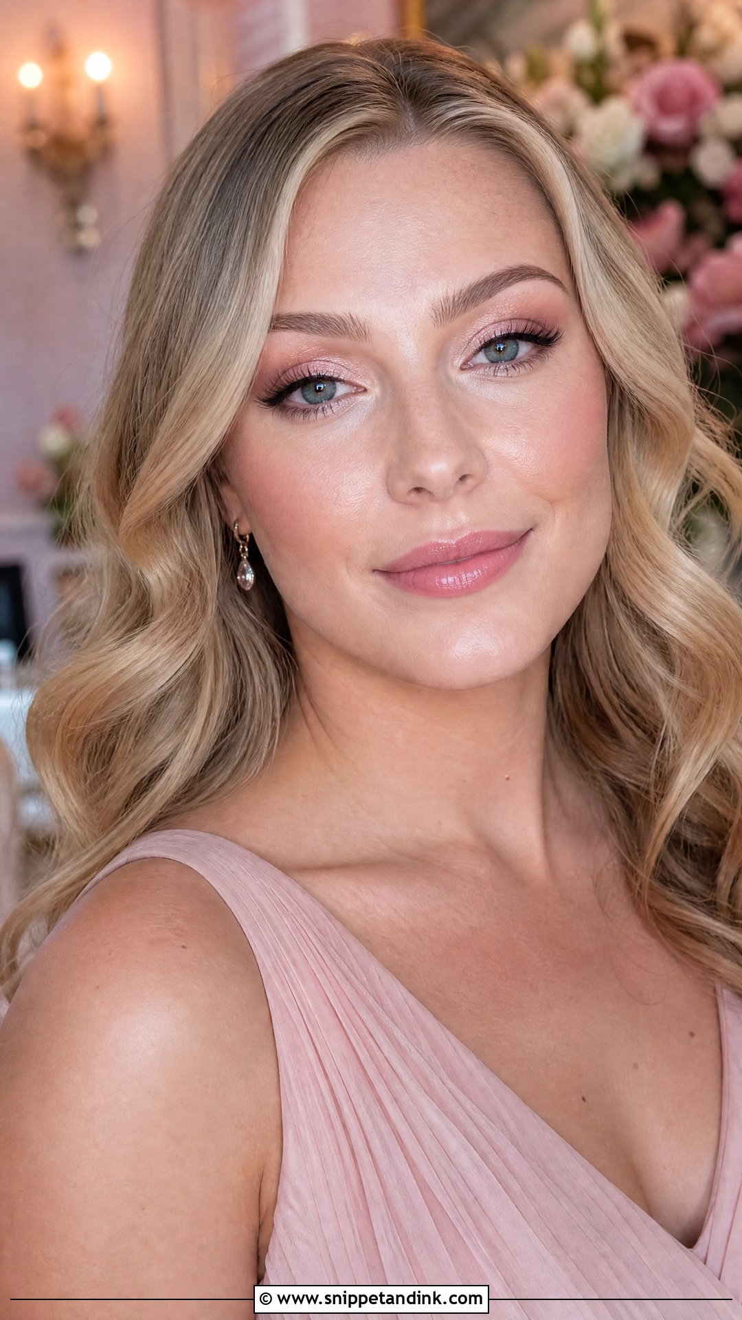 Pink Wedding Makeup for Blue Eyes - Snippet and Ink - 20 Wedding Makeup for Blue Eyes and Blonde Hair