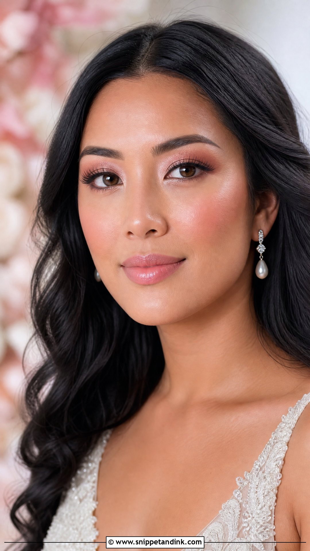 Pink Wedding Makeup for Brown Eyes - Snippet and Ink - 20 Wedding Makeup Looks for Brown Eyes